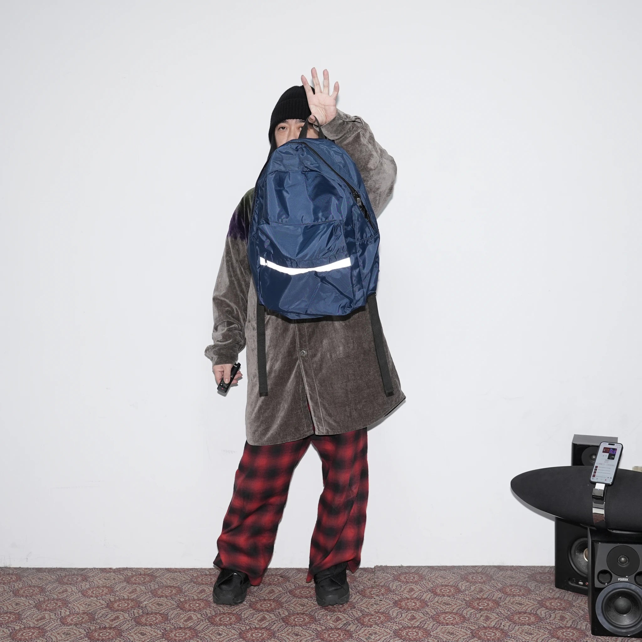 No:onebag01 | Name:*The one "D" Pack / Ref | Color:Black/Royal/Mid Night【SMOKE T ONE】【DG THE DRY GOODS】【archive】