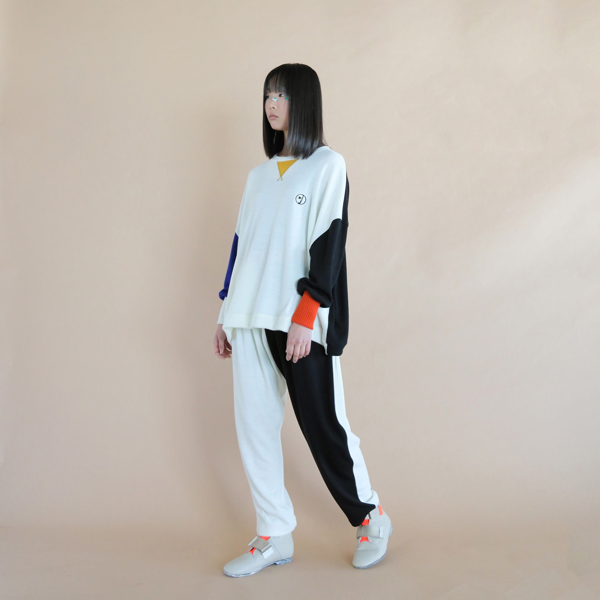 No:bsd22AW-25_A | Name:Arrangement Wide Pants | Color:Bau【BEDSIDEDRAMA_ベッドサイドドラマ】【archive】