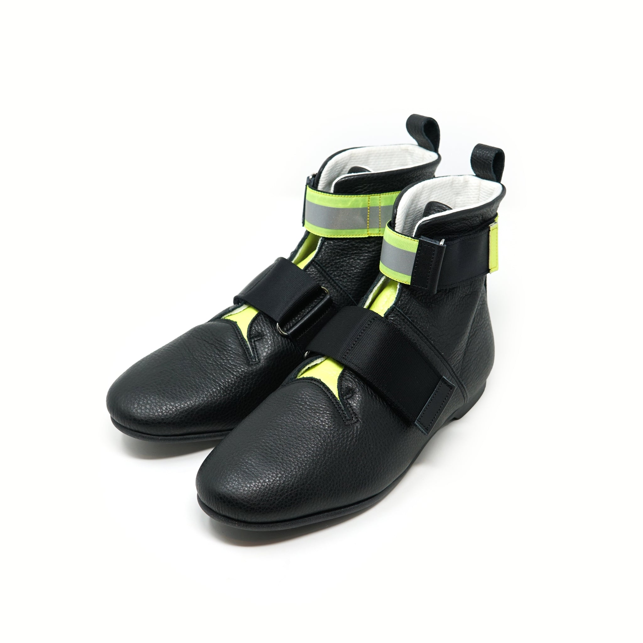 No:bsd22AW-33_B | Name:Safety Leather Boots | Color:Black【BEDSIDEDRAMA_ベッドサイドドラマ】【archive】