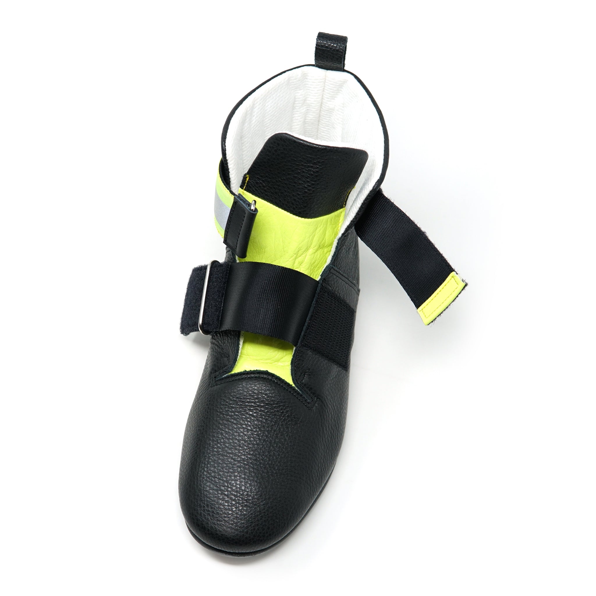 No:bsd22AW-33_B | Name:Safety Leather Boots | Color:Black【BEDSIDEDRAMA_ベッドサイドドラマ】【archive】