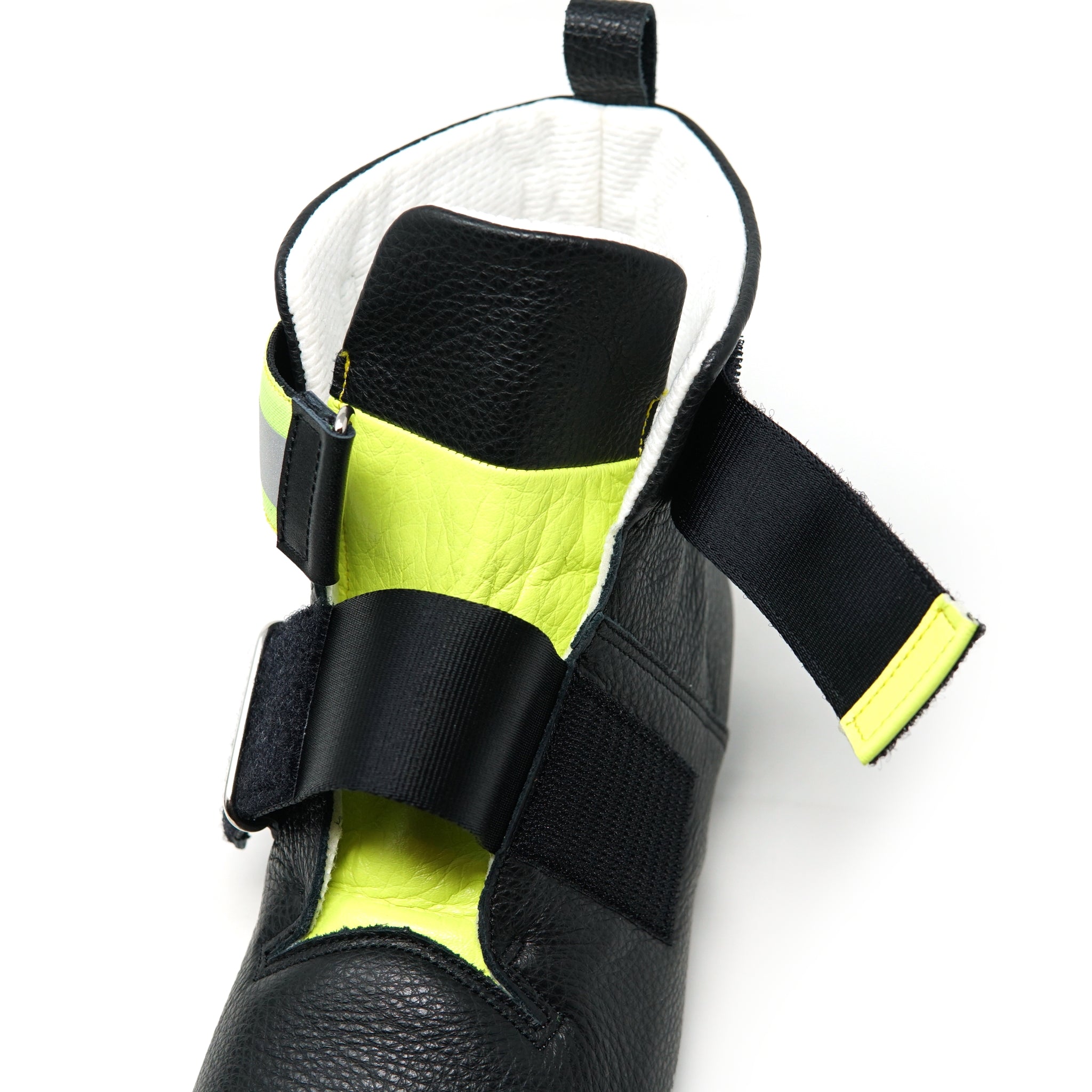 No:bsd22AW-33_B | Name:Safety Leather Boots | Color:Black【BEDSIDEDRAMA_ベッドサイドドラマ】【archive】