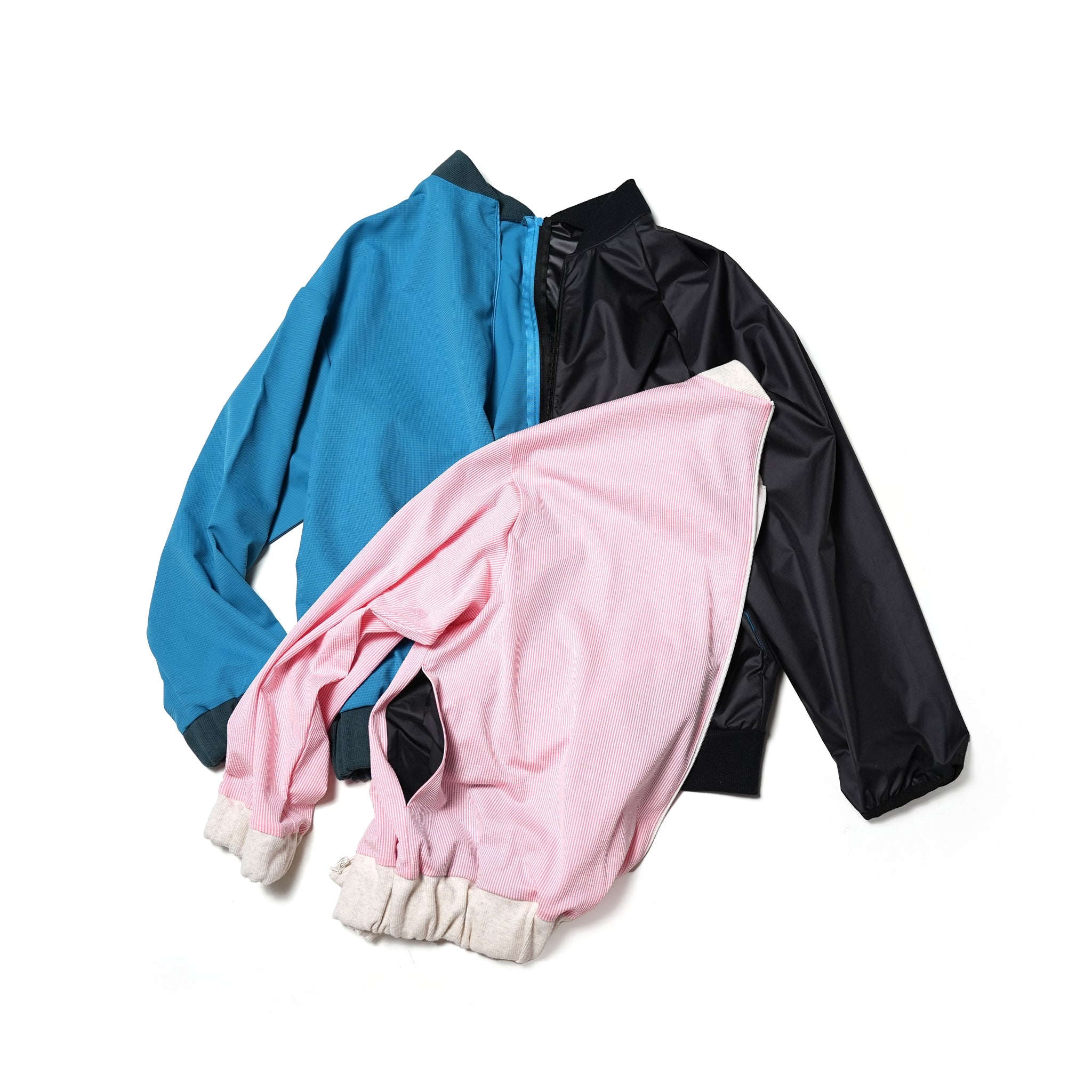 No:bsd23SS-07_a | Name:Three-piece right blouson | Color:Black【BEDSIDEDRAMA_ベッドサイドドラマ】【archive】