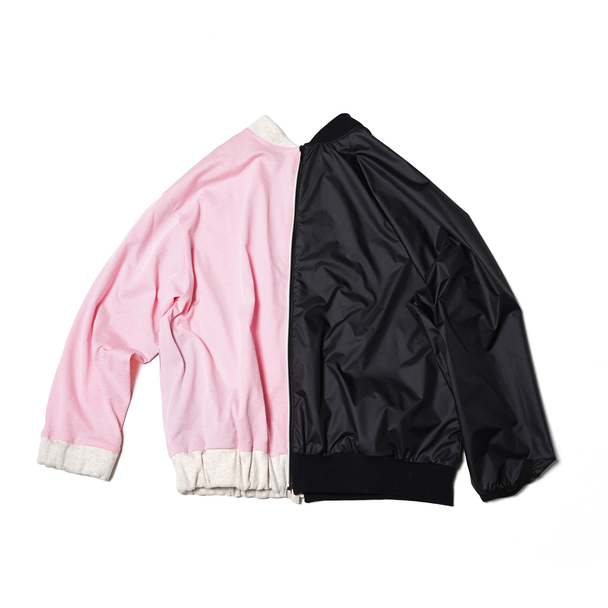 No:bsd23SS-07_a | Name:Three-piece right blouson | Color:Black【BEDSIDEDRAMA_ベッドサイドドラマ】【archive】