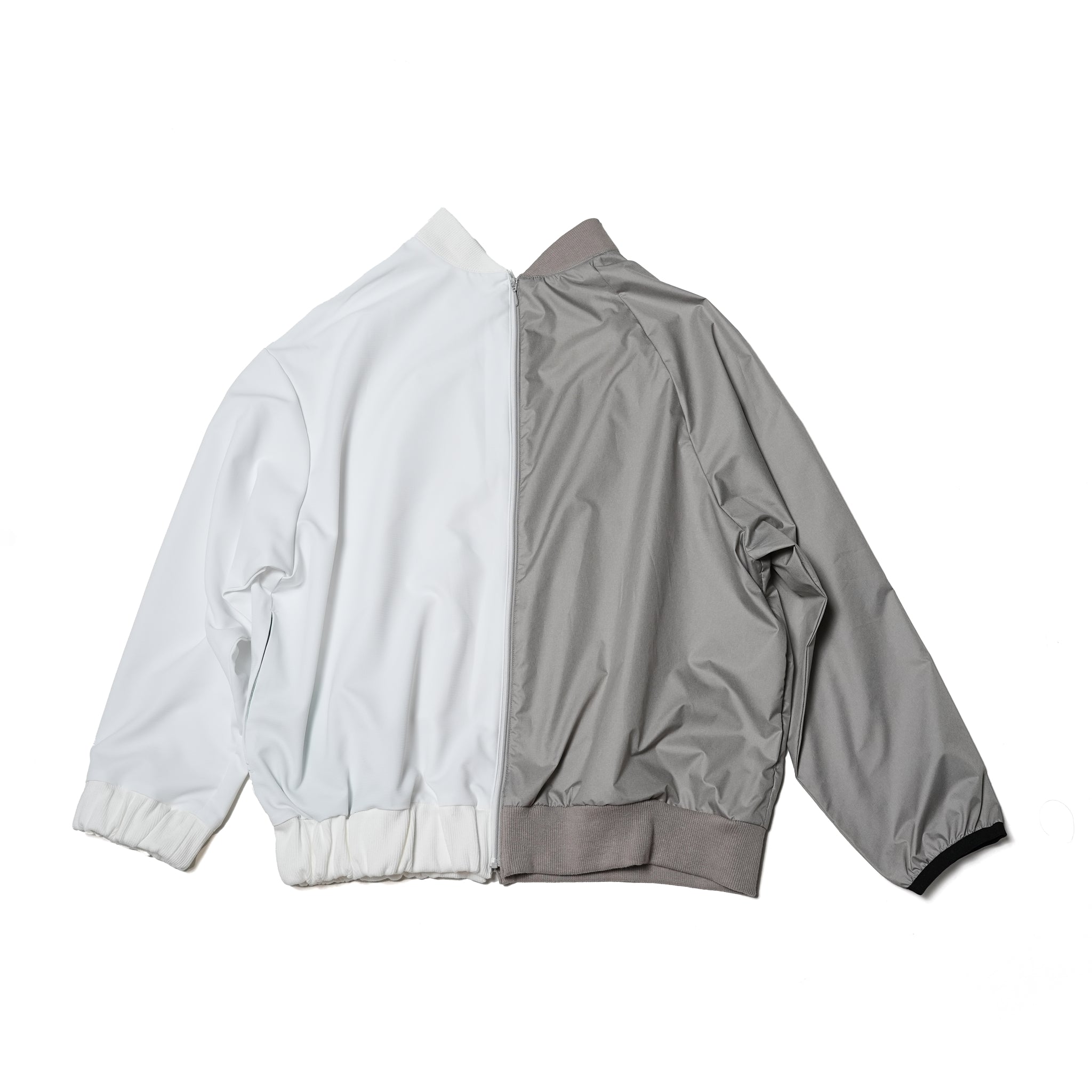 No:bsd23SS-07_b | Name:Three-piece right blouson | Color:Grey【BEDSIDEDRAMA_ベッドサイドドラマ】【archive】