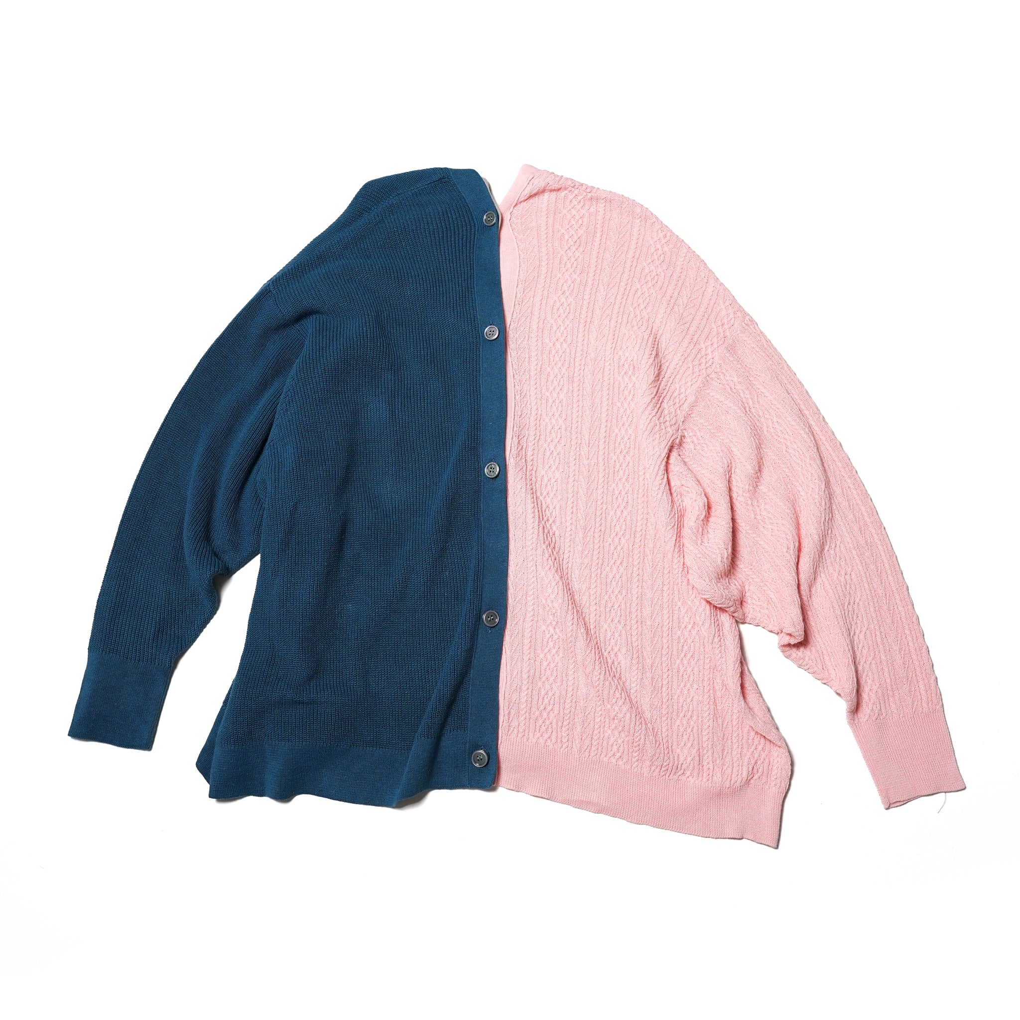 No:bsd23SS-20_a | Name:3piece knit cardigan | Color:Azisai【BEDSIDEDRAMA_ベッドサイドドラマ】【archive】