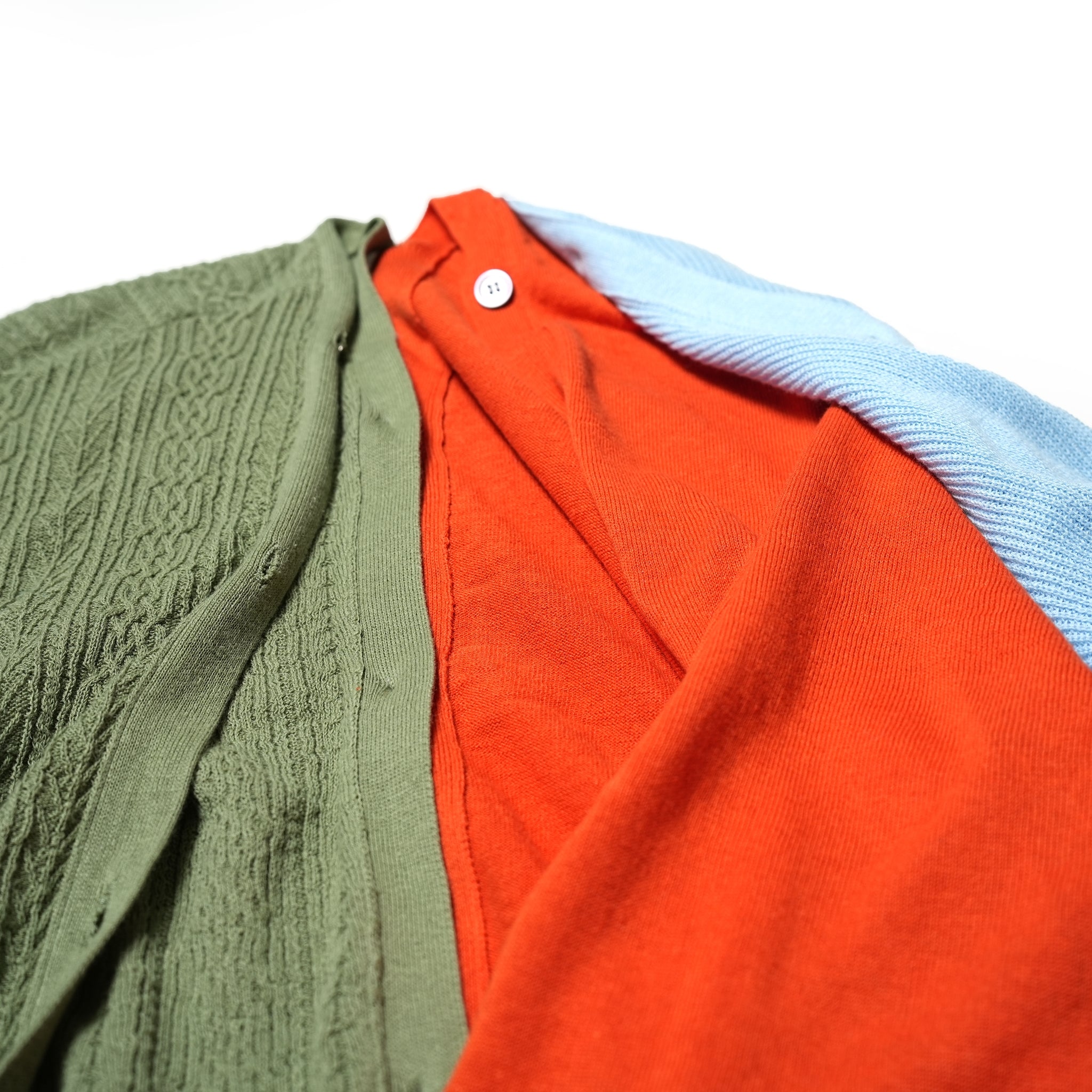 No:bsd23SS-20_b | Name:3piece knit cardigan | Color:Poppy【BEDSIDEDRAMA_ベッドサイドドラマ】【archive】