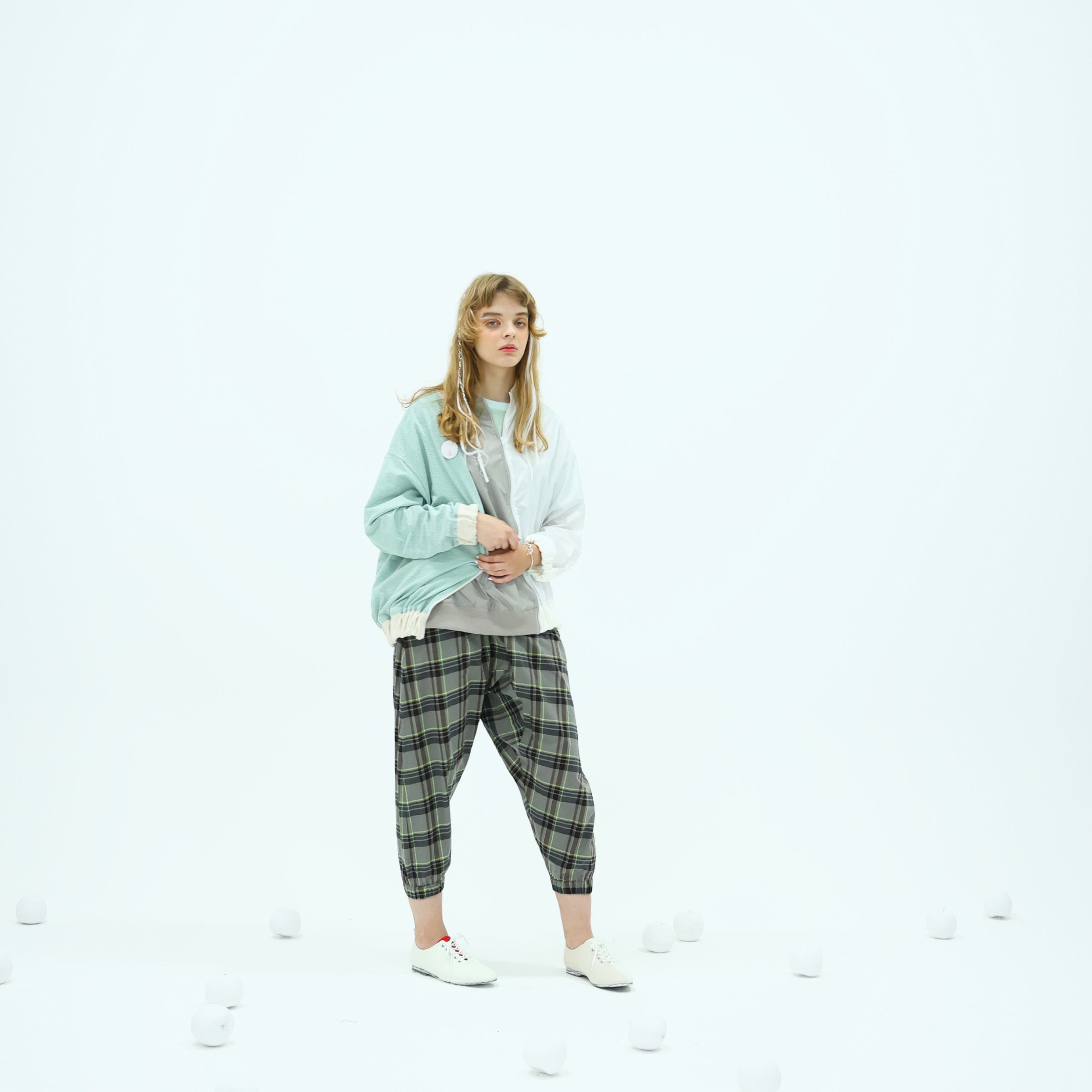 No:bsd23SS-07_b | Name:Three-piece right blouson | Color:Grey【BEDSIDEDRAMA_ベッドサイドドラマ】【archive】
