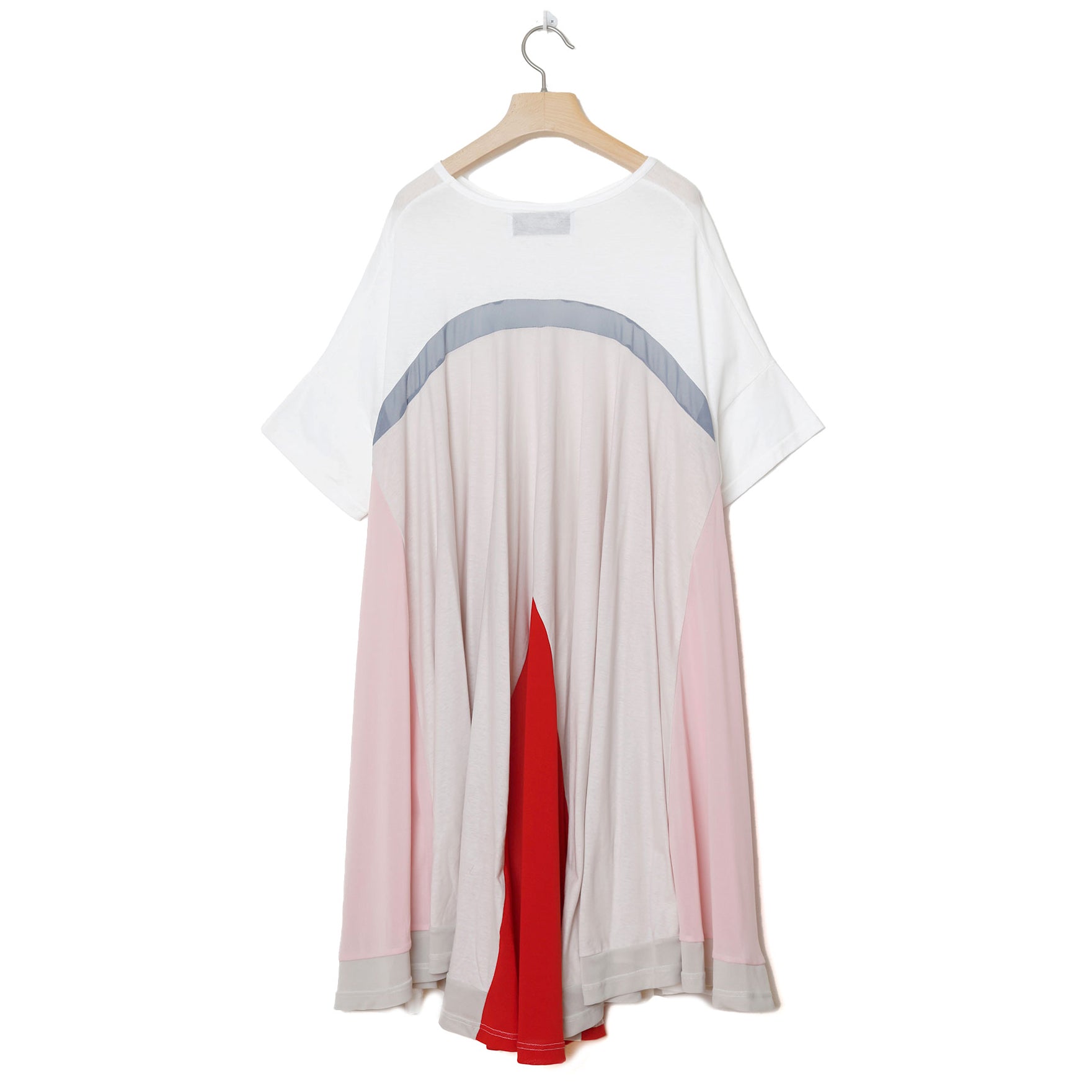 No:bsd23SS-27_a | Name:Peacock Dress tee | Color:White【BEDSIDEDRAMA_ベッドサイドドラマ】【archive】