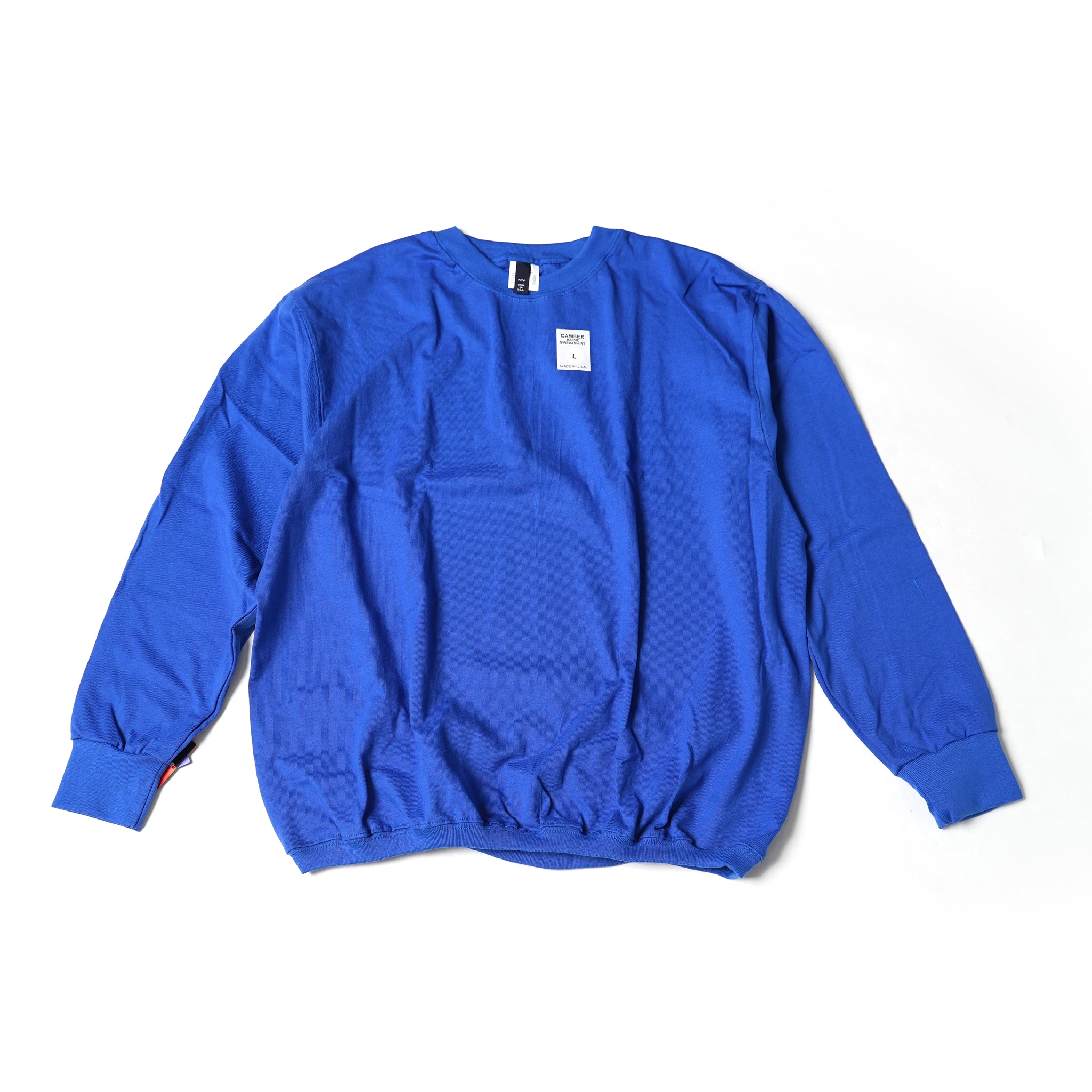 #305R | SWEATSHIRT_CAMBER 80z MAXXX-WEIGHT COTTON! – 8 Colors / XL | SMOKE TONE × CAMBER | SMOKE T ONE