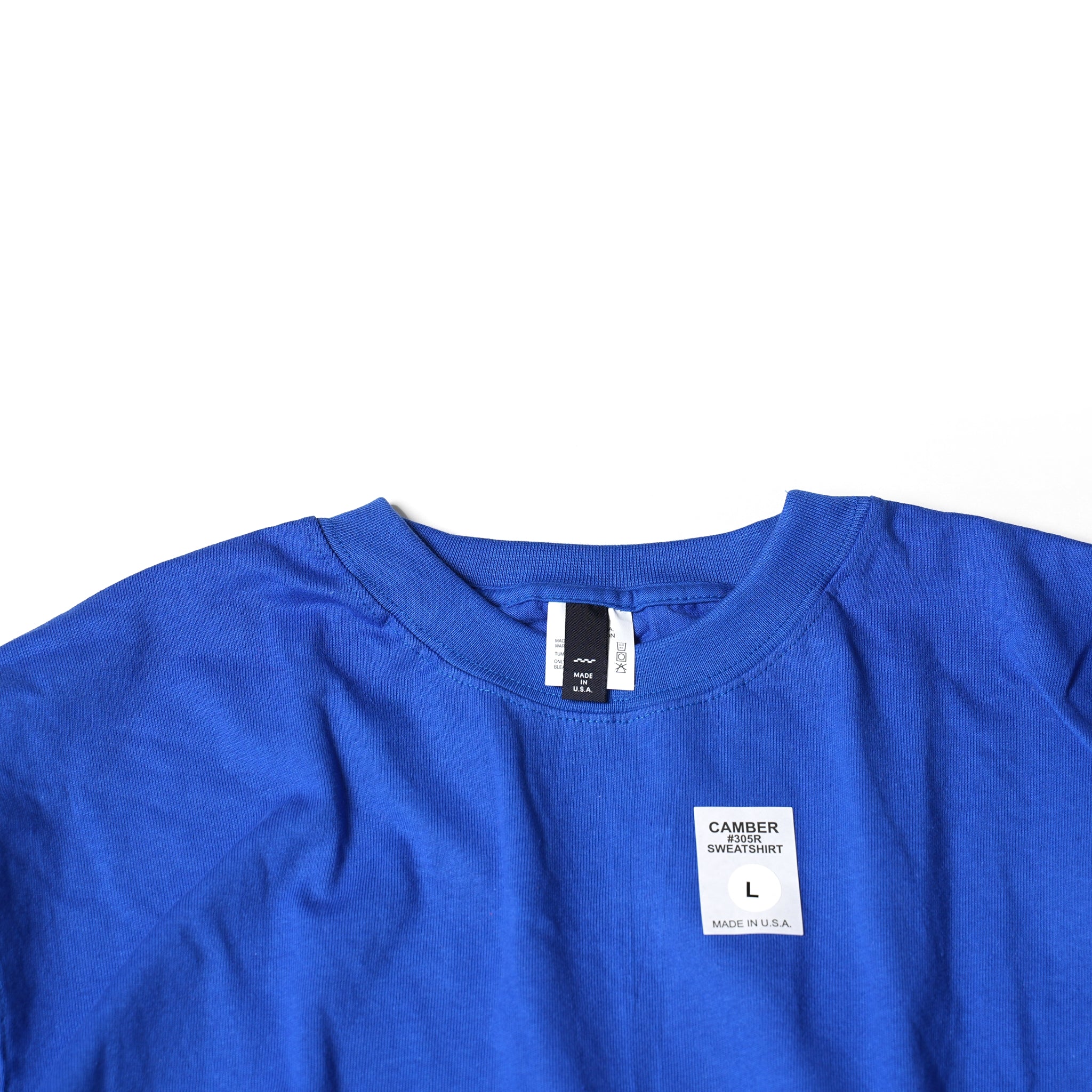 #305R | SWEATSHIRT_CAMBER 80z MAXXX-WEIGHT COTTON! – 8 Colors / XL | SMOKE TONE × CAMBER | SMOKE T ONE