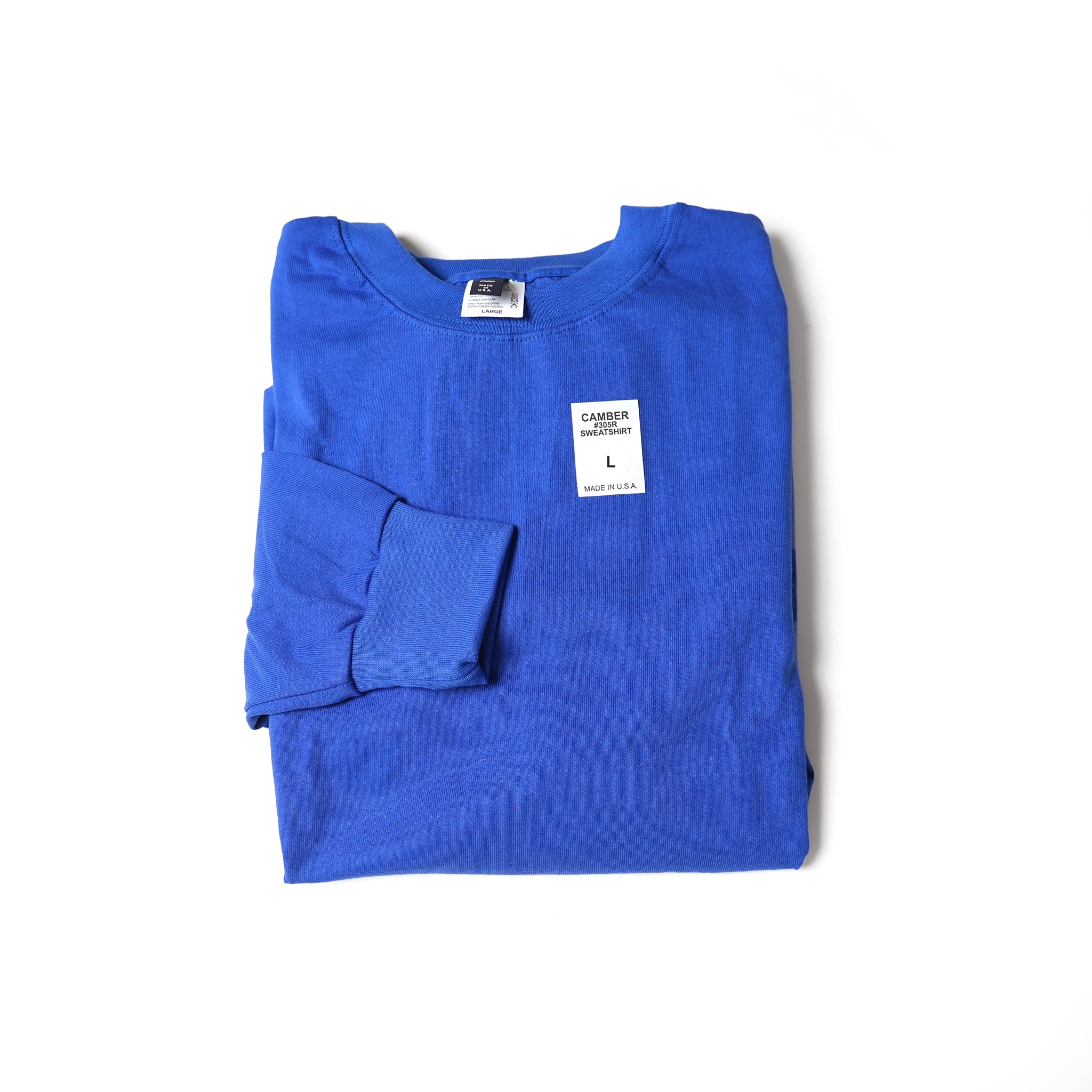 #305R | SWEATSHIRT_CAMBER 80z MAXXX-WEIGHT COTTON! – 8 Colors / XL | SMOKE TONE × CAMBER | SMOKE T ONE