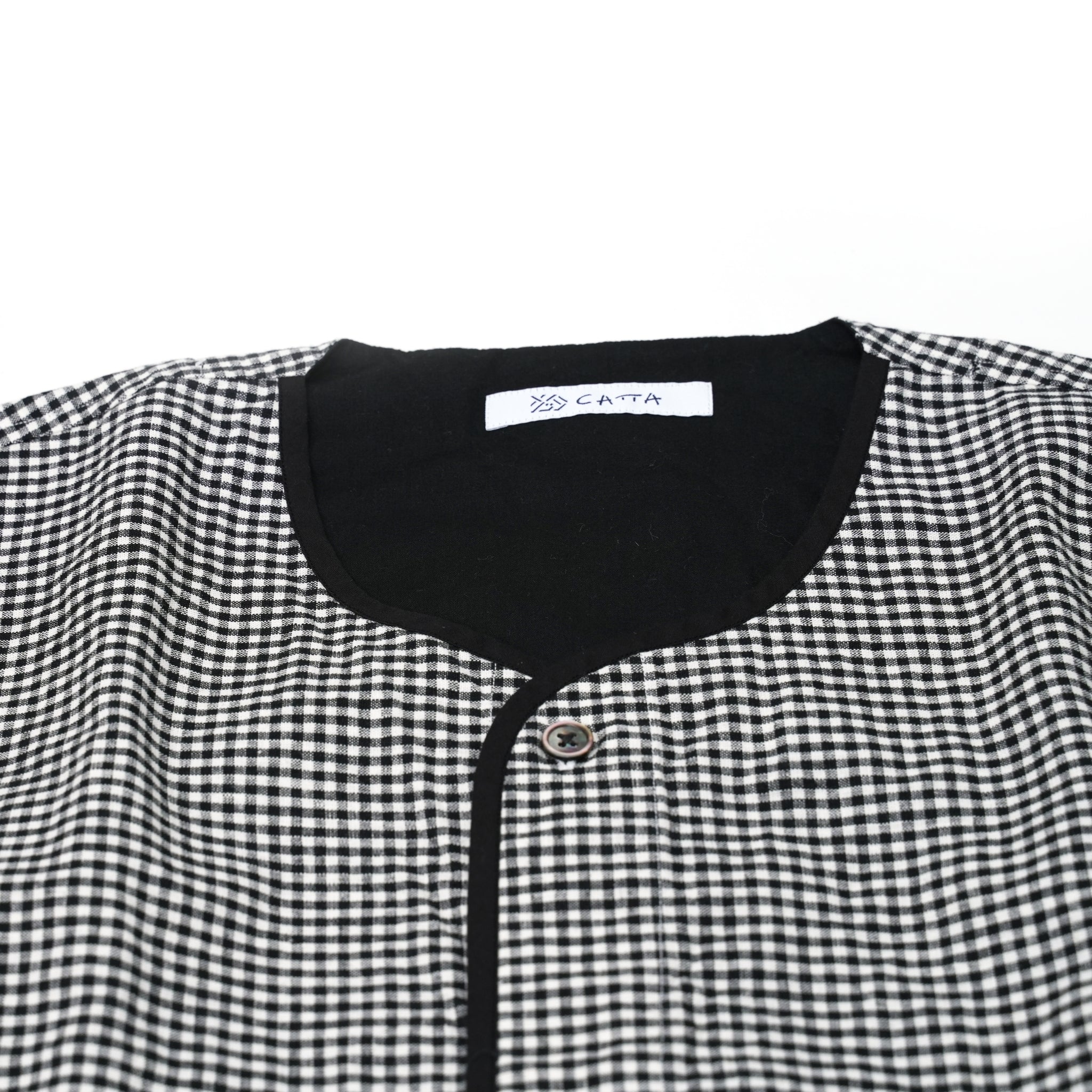 Side Pocket Dolman Shirts – Gingham | CATTA SHIRTS