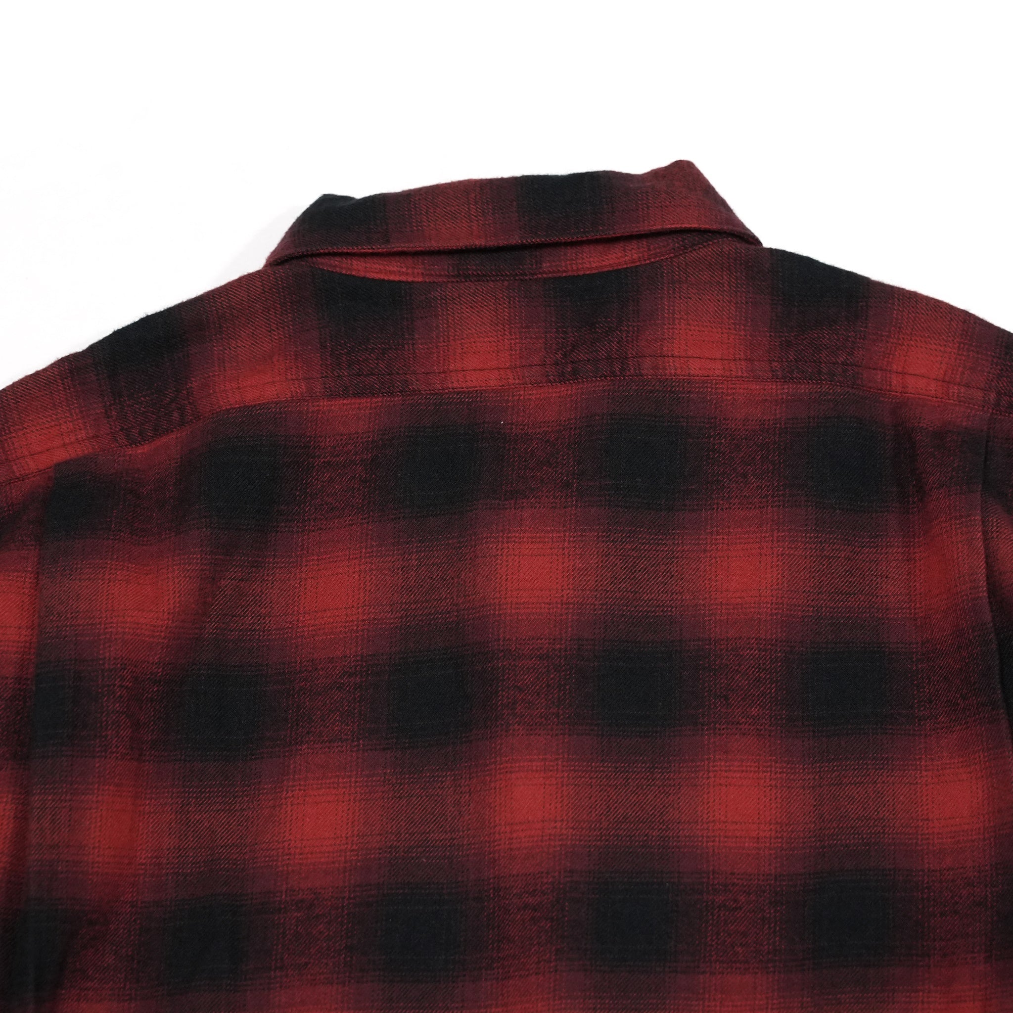 No:WP-02_B | Name:W POCKET SHIRTS-OMBRE CHECK | Color:Red【CATTA_カッタ】【archive】