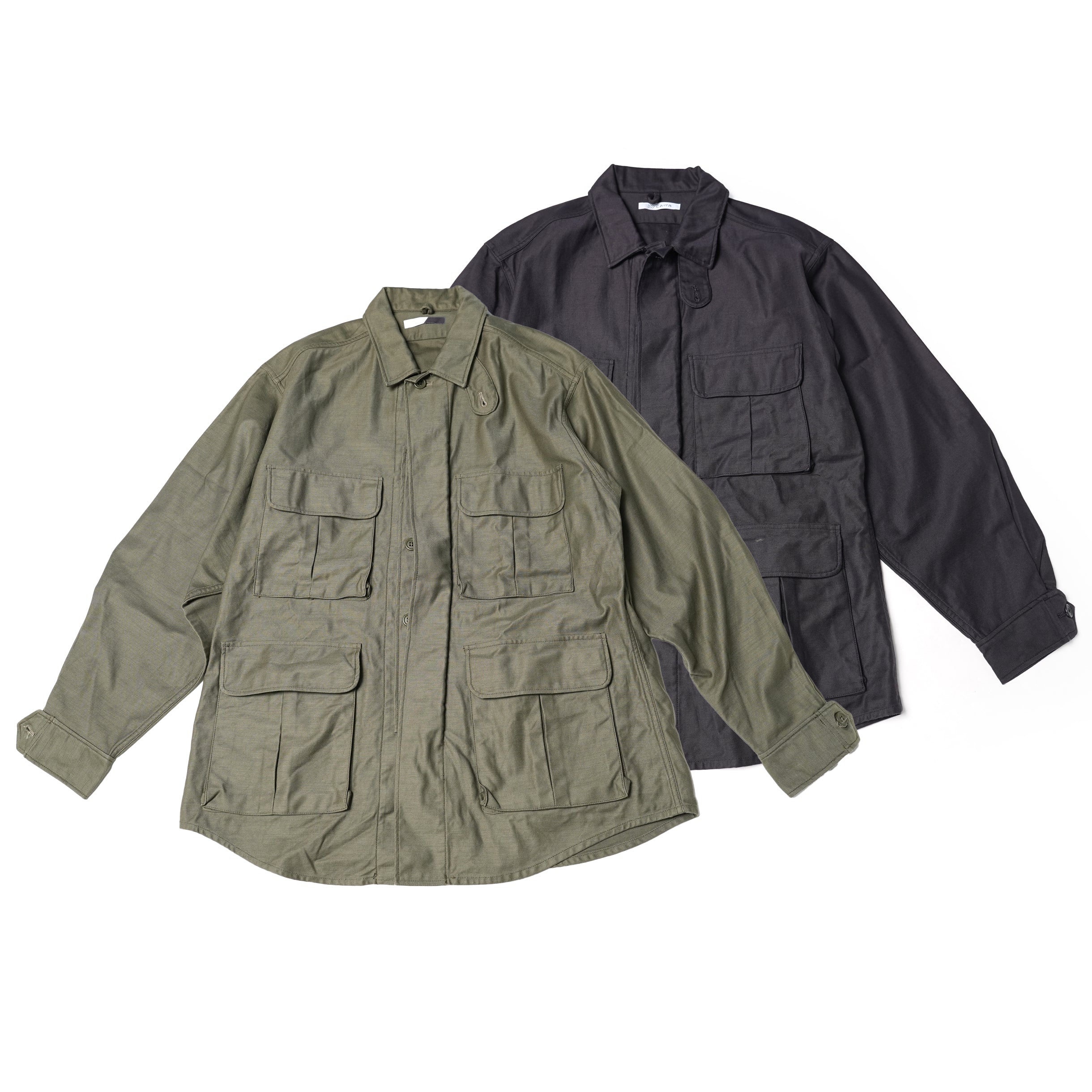 No:bdu-01_2023ss | Name:bdu 6pocket shirts | Color:Olive/Black