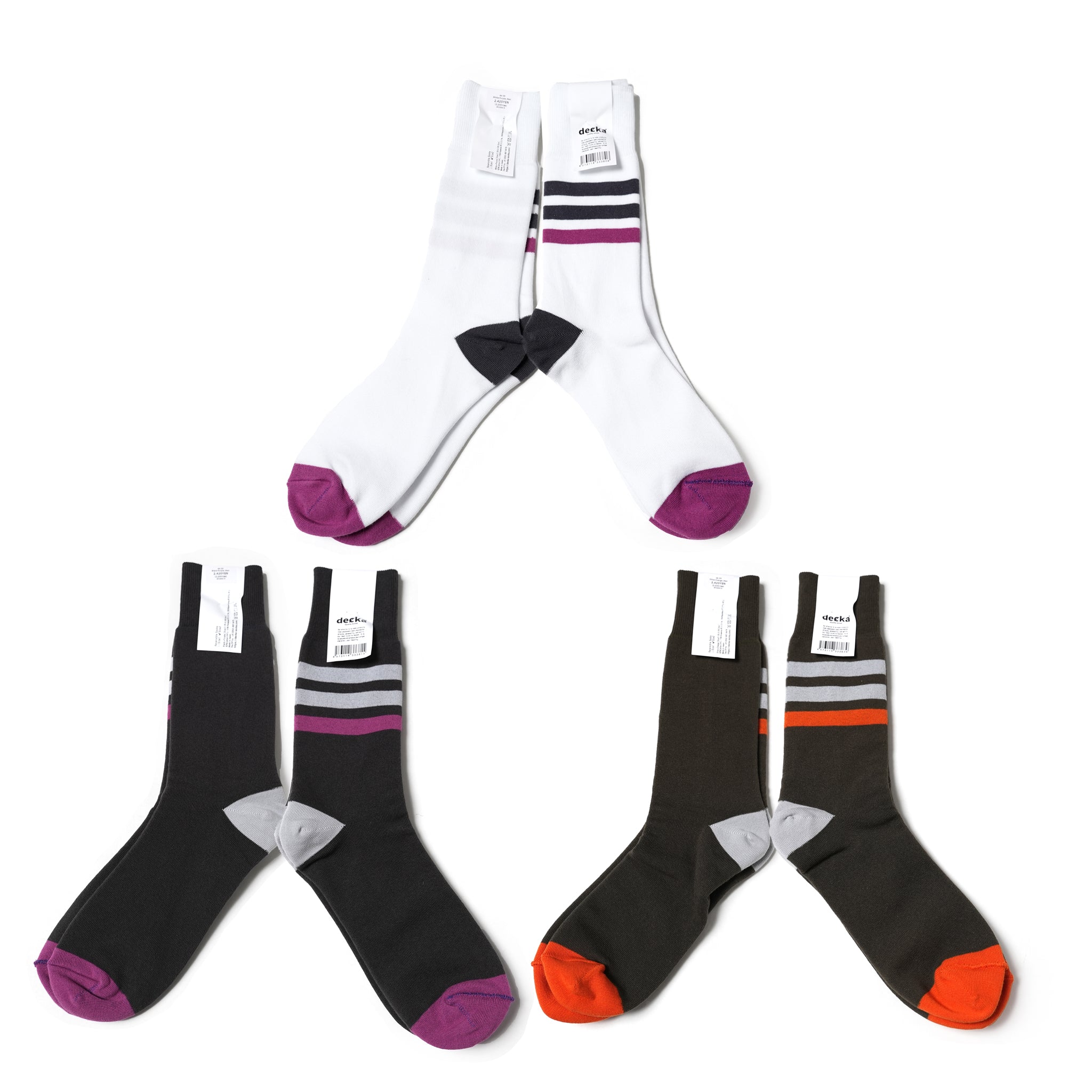 Reversible Socks | DECKA QUALITY SOCKS【ネコポス選択可能】