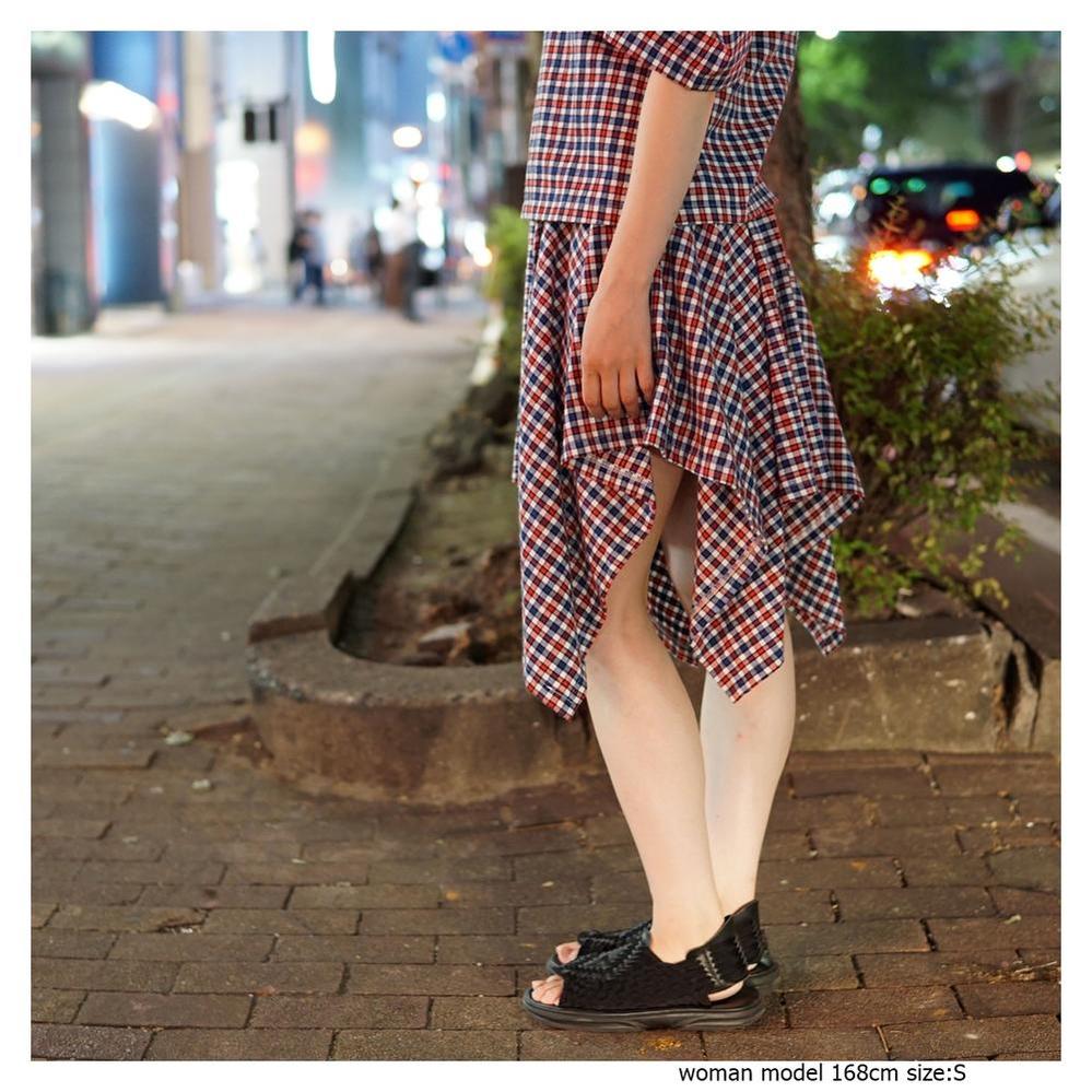 No:16GH01SKG026MUL | Name:Tied Skirt | Color:MULTI【GHOSPELL】-GHOSPELL-ADDICTION FUKUOKA