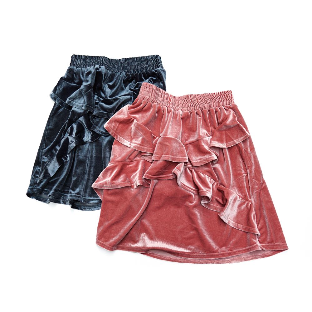 STYLE Name:EXHIBITION SKIRT Color:SPANISH ROSE/SLATE【THE FIFTH LABEL】-THE FIFTH LABEL-ADDICTION FUKUOKA