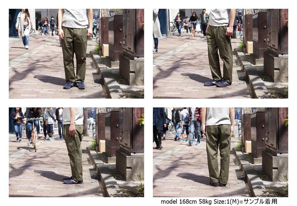 MONO PANTS Color:KHAKI 【Palme d'Or】-Palme d'Or-ADDICTION FUKUOKA