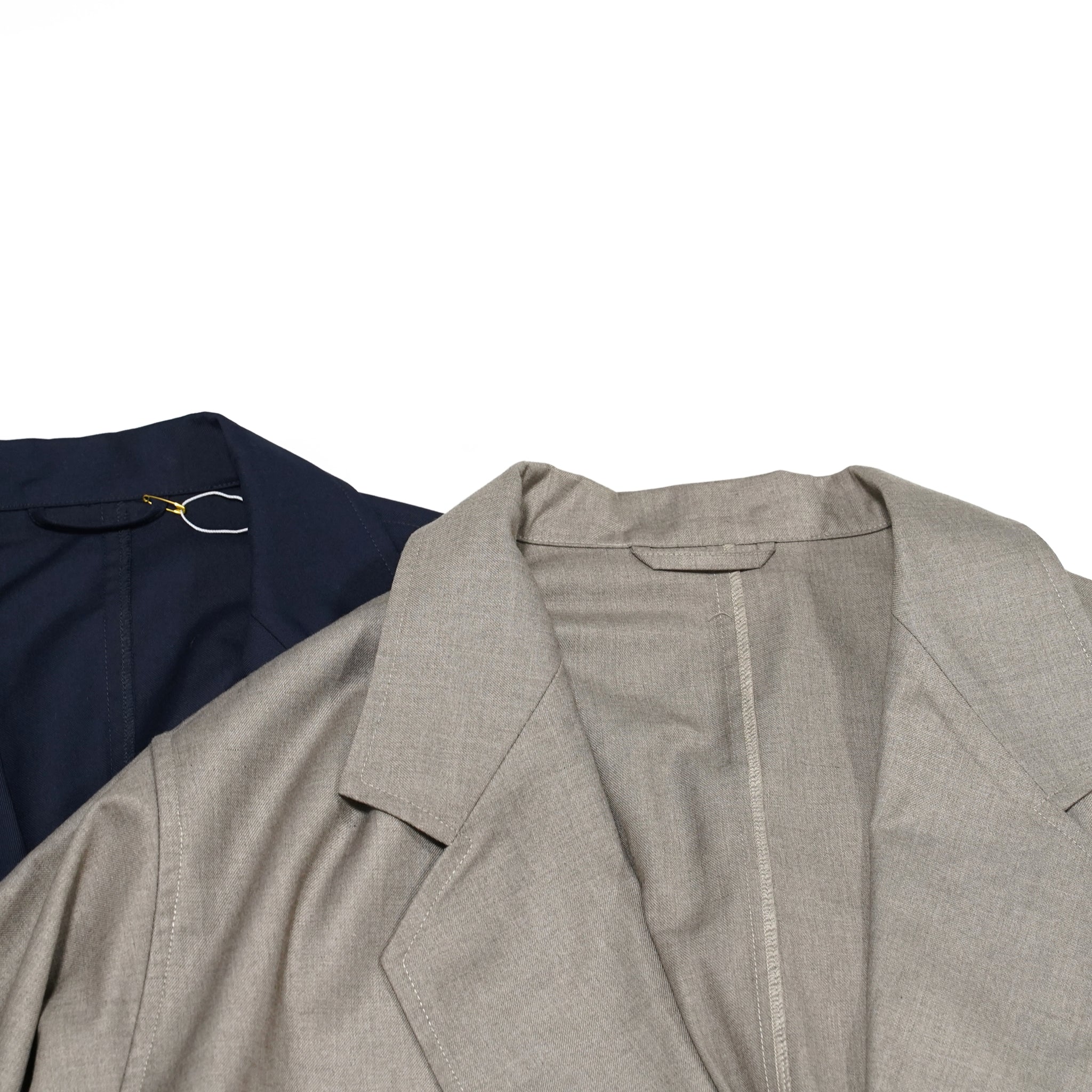 No:LL-JK01 | Name:Flower Embroidery Big Jacket | Color:Gray/Navy【EFILEVOL_エフィレボル】【archive】