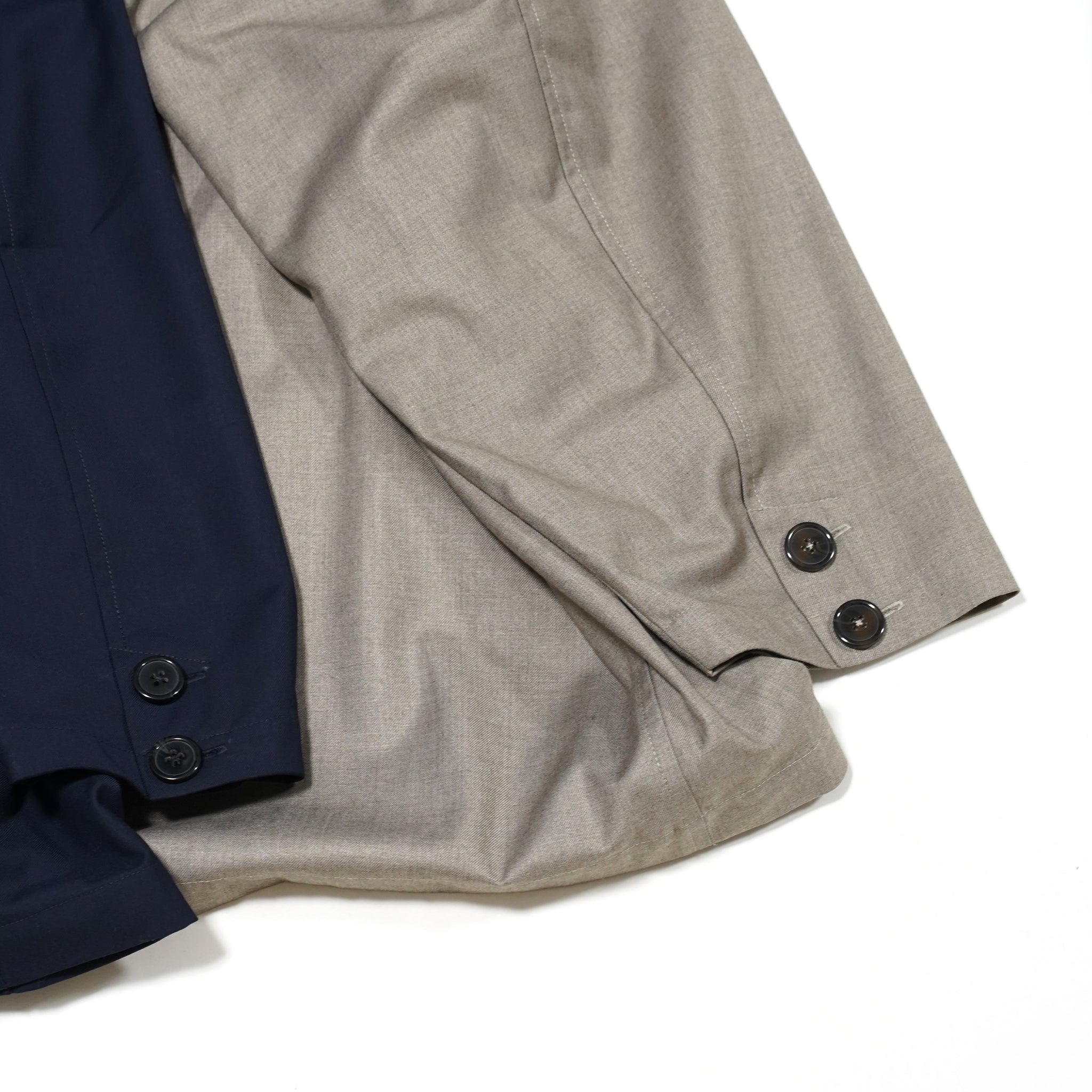 No:LL-JK01 | Name:Flower Embroidery Big Jacket | Color:Gray/Navy【EFILEVOL_エフィレボル】【archive】