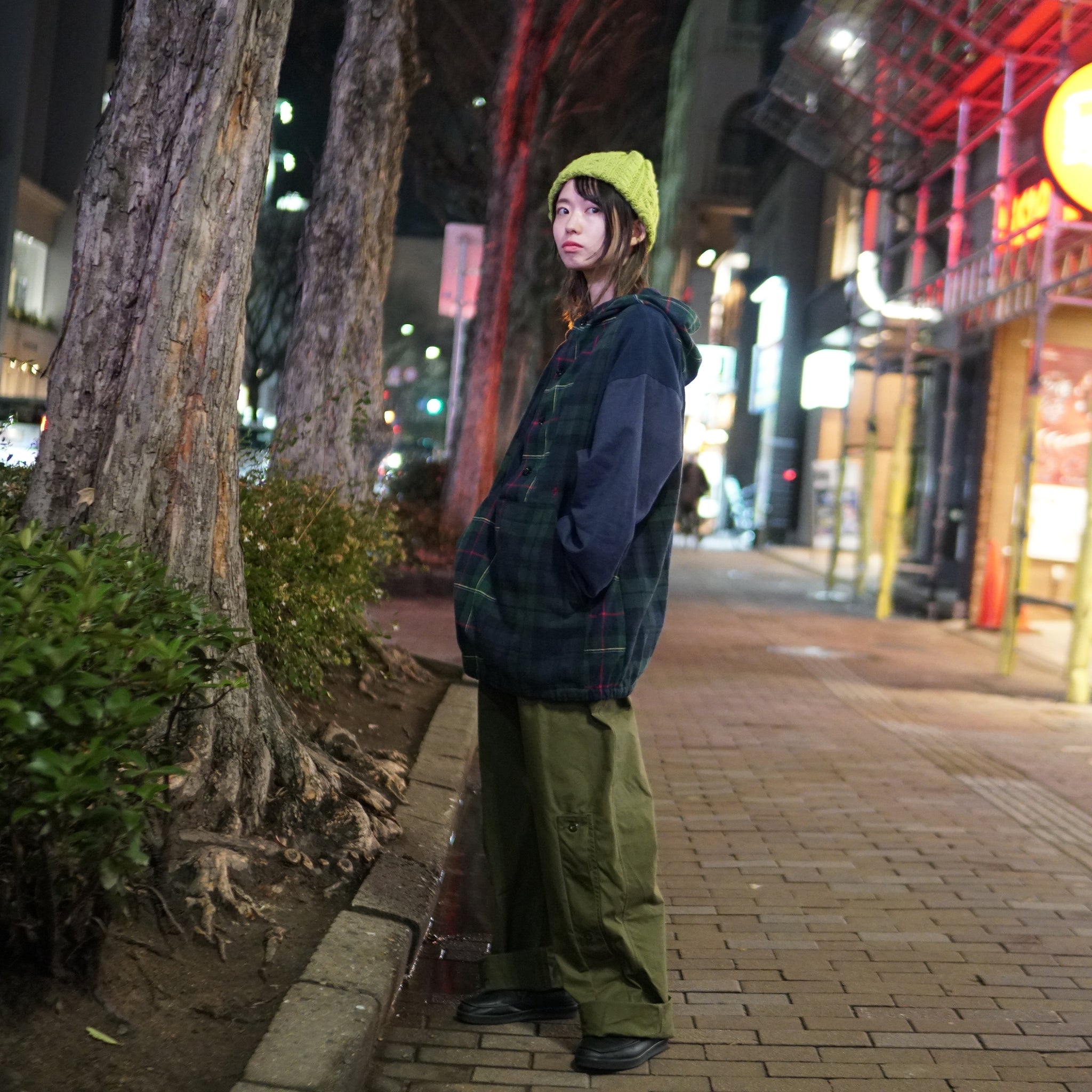HL-0001 | Bw 016 Cable Bobcap – Flo Pink / Flo Green | HIGHLAND 2000【ネコポス選択可能】