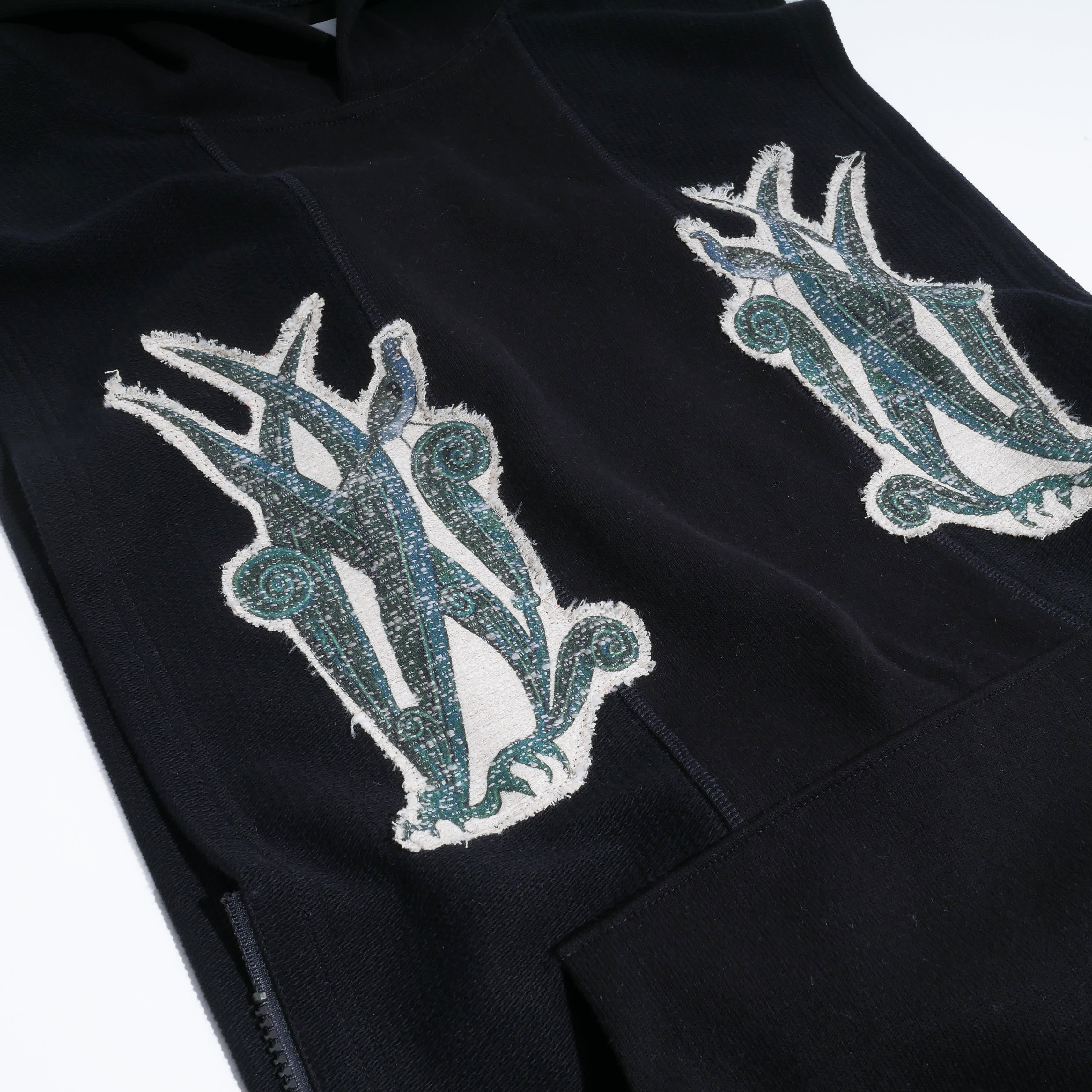 No:ACRS22-T01 | Name:MANDRAGORA HOODIE | Color:Black | Size:Free【(A)CRYPSIS®】【SEIVSON_セイヴソン】【archive】