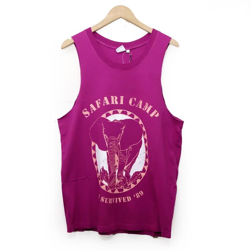 SAFARI CAMP TEE(ピンク)【Somedays Lovin サムデイズ ラヴィン】【ネコポス選択可能】-SOMEDAYS LOVIN-ADDICTION FUKUOKA