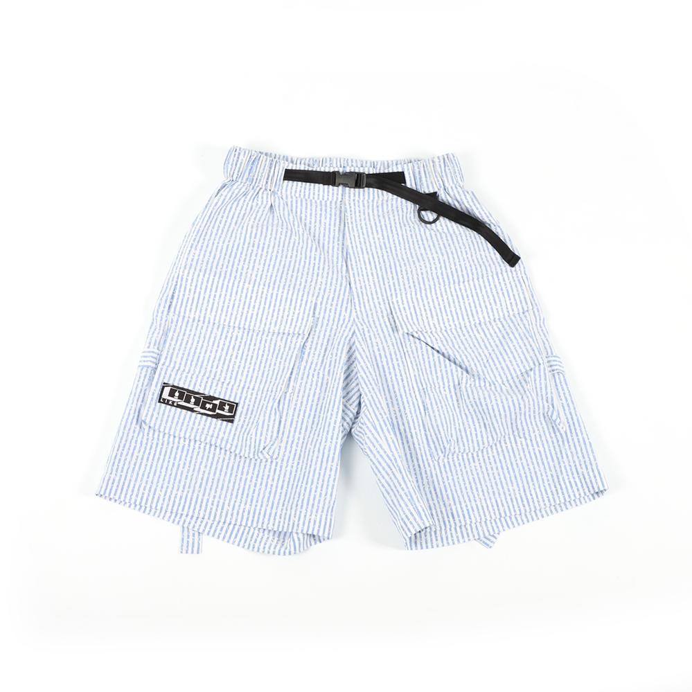 Cubex Shorts - Blue Stripe 【WEAVISM】-WEAVISM-ADDICTION FUKUOKA