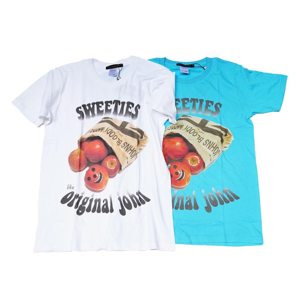 T-SWEETIES Color:WHITE / BLUE 【ORIGINAL JOHN】【ネコポス選択可能】-ORIGINAL JOHN-ADDICTION FUKUOKA
