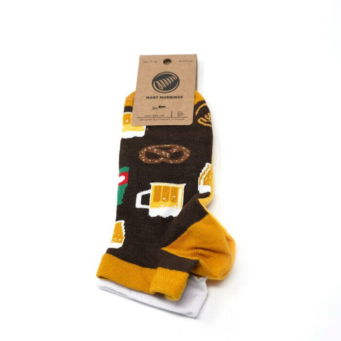 many mornings low socks カラー:craft beer 【many mornings メニ―モーニングス】【ネコポス選択可能】-MANY MORNIGS-ADDICTION FUKUOKA