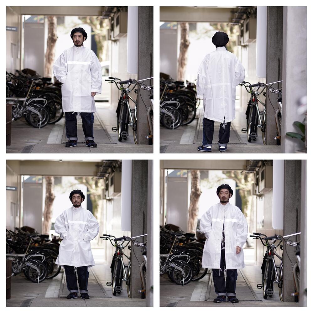 NO:9020SS-AN-CO01 | Name:KUDOS 51 REFLECT COAT | Color:Black/White | Style:【VARDE77】-VARDE77-ADDICTION FUKUOKA