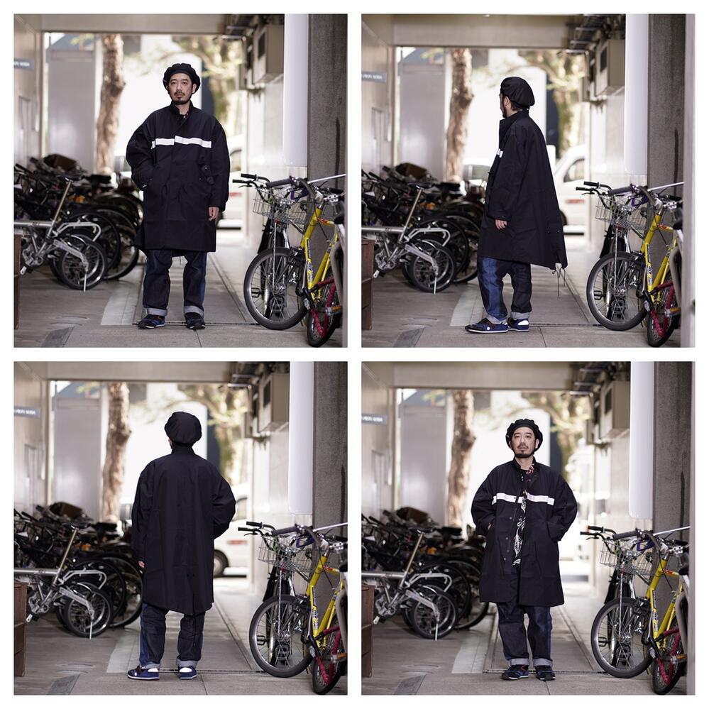 NO:9020SS-AN-CO01 | Name:KUDOS 51 REFLECT COAT | Color:Black/White | Style:【VARDE77】-VARDE77-ADDICTION FUKUOKA