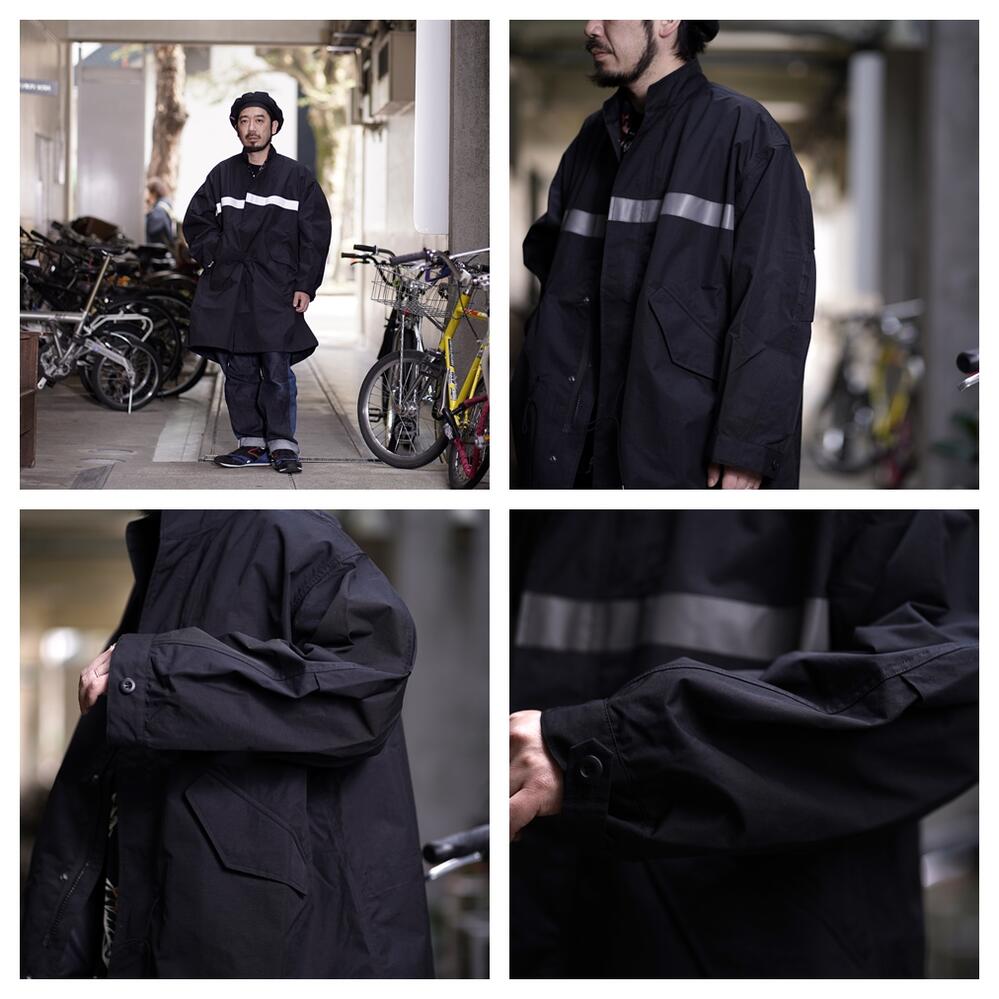 NO:9020SS-AN-CO01 | Name:KUDOS 51 REFLECT COAT | Color:Black/White | Style:【VARDE77】-VARDE77-ADDICTION FUKUOKA