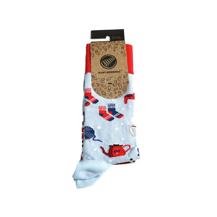 many mornings reguler socks /Hygge/ 【many mornings メニ―モーニングス】【ネコポス選択可能】-MANY MORNIGS-ADDICTION FUKUOKA