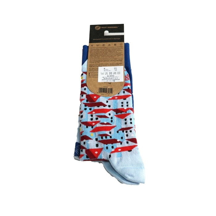 many mornings reguler socks /Hygge/ 【many mornings メニ―モーニングス】【ネコポス選択可能】-MANY MORNIGS-ADDICTION FUKUOKA