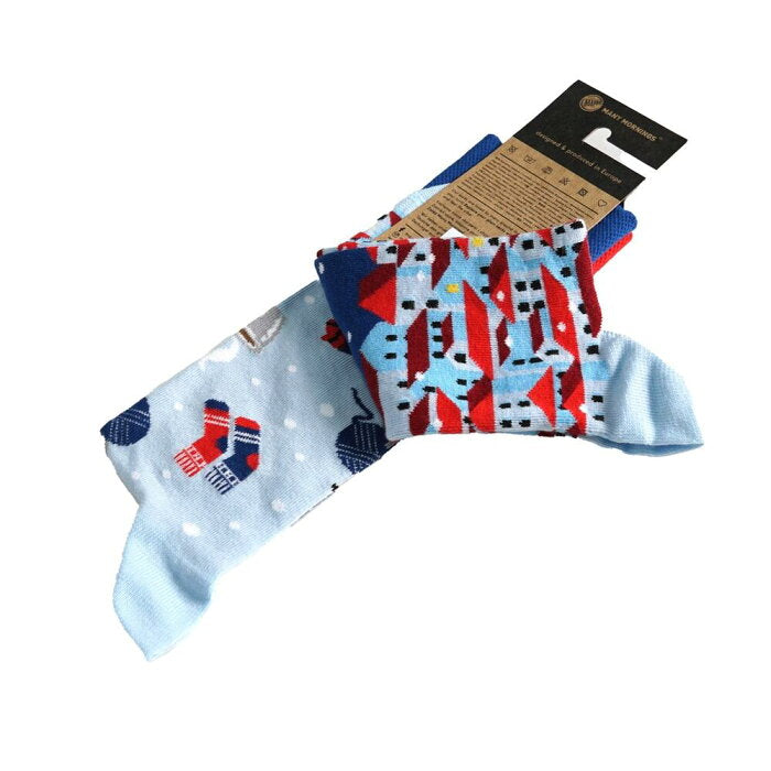 many mornings reguler socks /Hygge/ 【many mornings メニ―モーニングス】【ネコポス選択可能】-MANY MORNIGS-ADDICTION FUKUOKA
