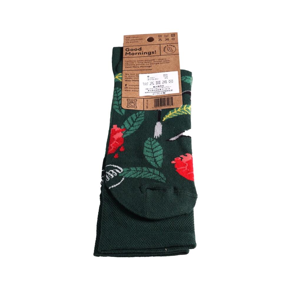 many mornings reguler socks /FeelFrida/ 【many mornings メニ―モーニングス】【ネコポス選択可能】-MANY MORNIGS-ADDICTION FUKUOKA