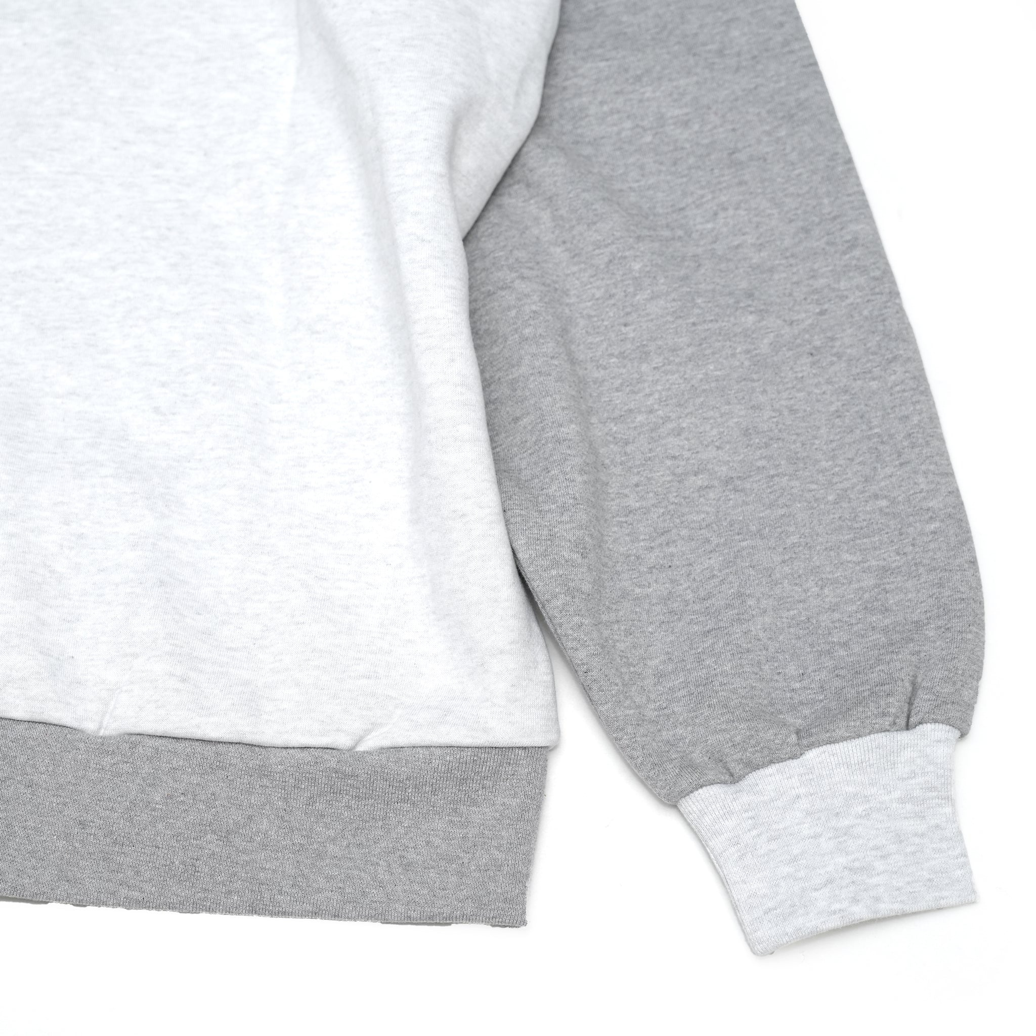 Lun_Big Pocket Half Zip Bicolor Hoodie – Crazy / Green | KELEN MEN