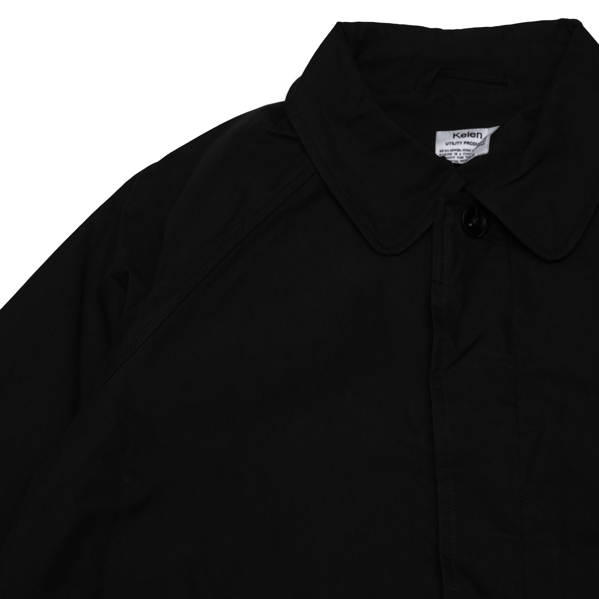 Graves_Bal Collar Coat – Offwhite / Beige / Charcoal / Black | KELEN MEN