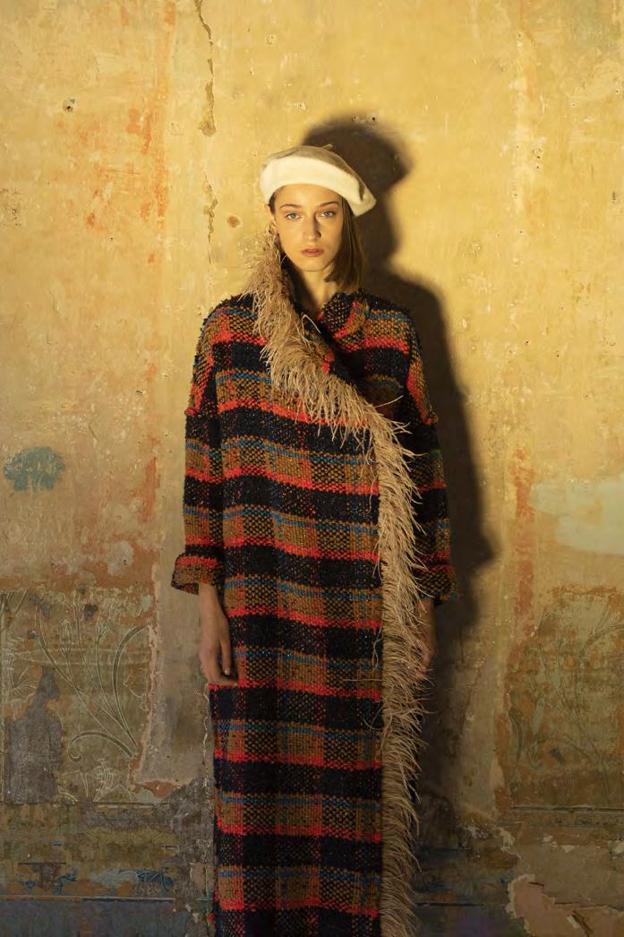 No:F12CO04 | Name:Coat | Color:Red Check | Size:S【LALO CARDIGAN】【入荷予定アイテム・入荷連絡可能】-LALO CARDIGANS-ADDICTION FUKUOKA