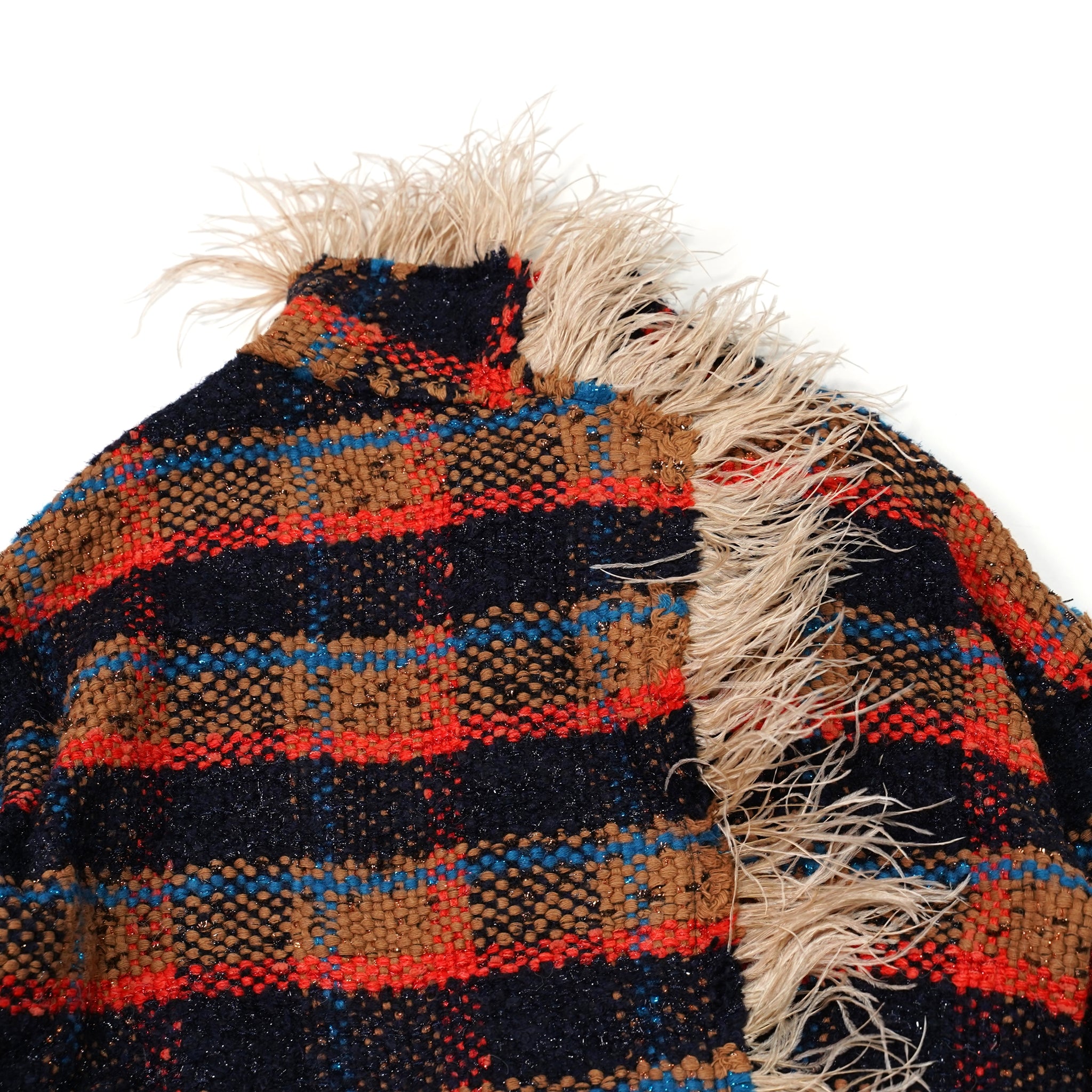 F12CO04 | Coat | Color:Red Check | Size:S【LALO CARDIGANS_ラロカーディガンズ】
