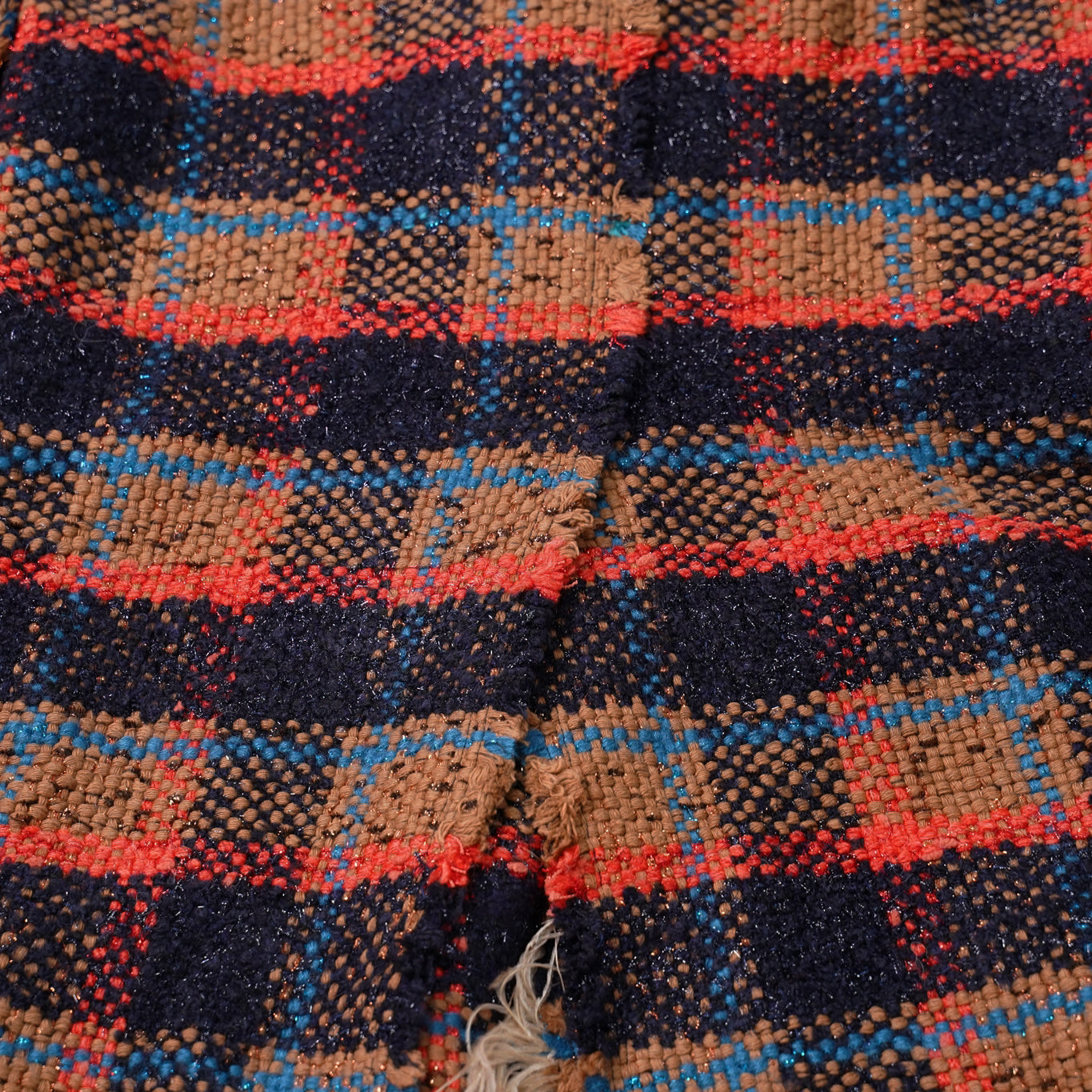 F12CO04 | Coat | Color:Red Check | Size:S【LALO CARDIGANS_ラロカーディガンズ】