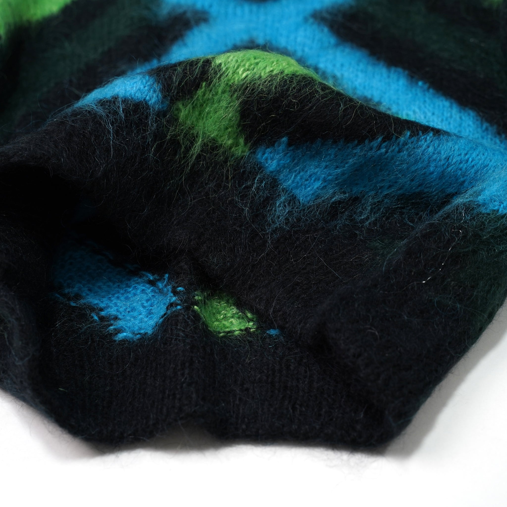 F12SW01 | Sweater | Color:Black Green | Size:S【LALO CARDIGANS_ラロカーディガンズ】