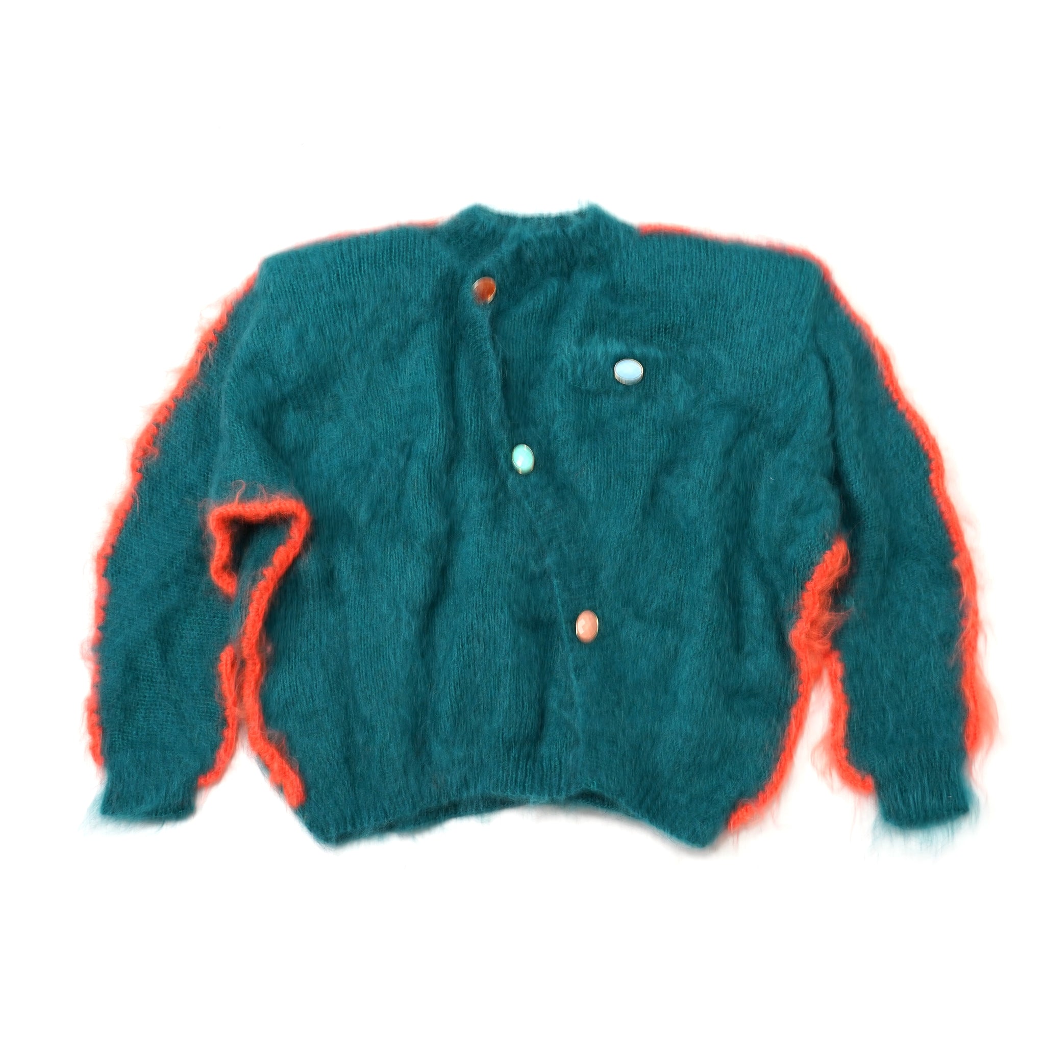 No:F12SW02 | Name:Sweater | Color:Green | Size:S【LALO CARDIGANS_ラロカーディガンズ】【archive】