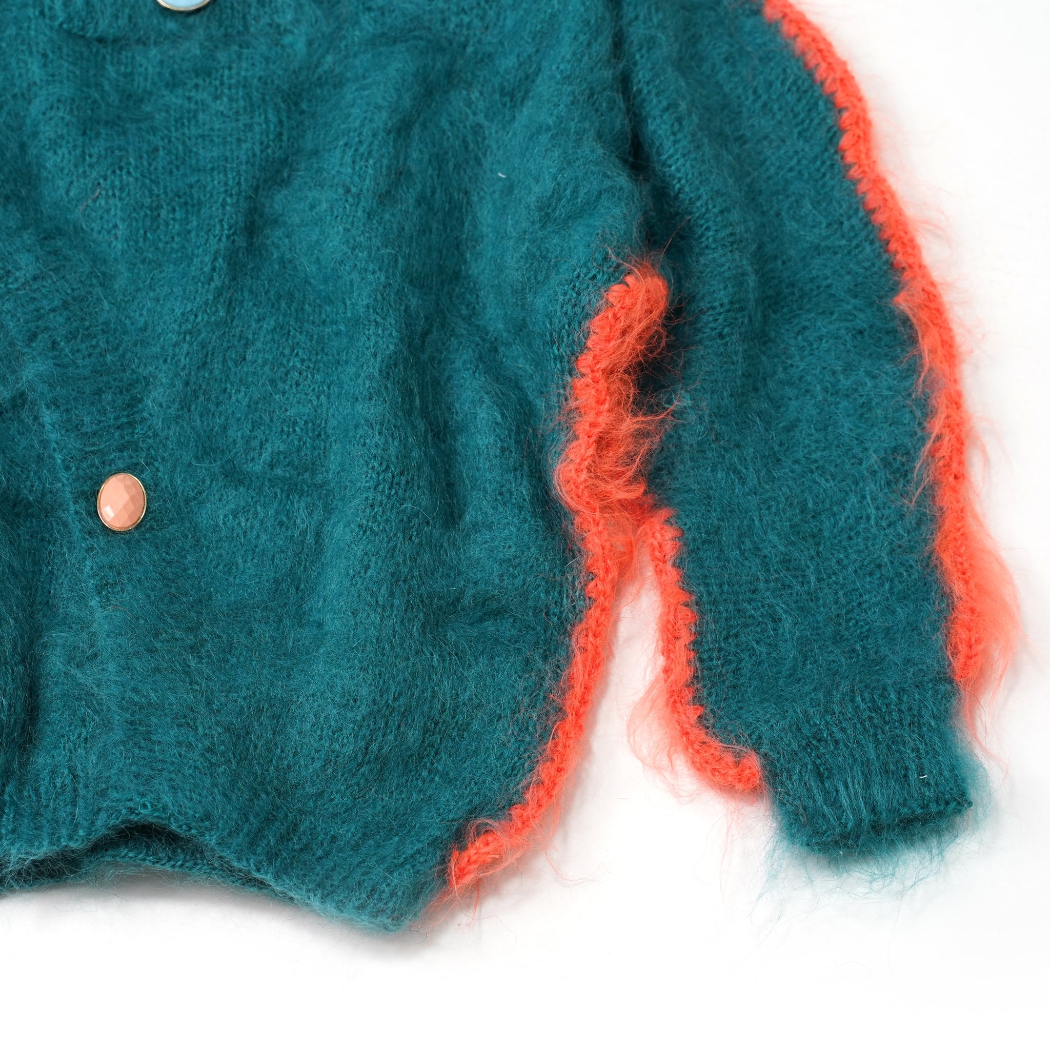No:F12SW02 | Name:Sweater | Color:Green | Size:S【LALO CARDIGANS_ラロカーディガンズ】【archive】