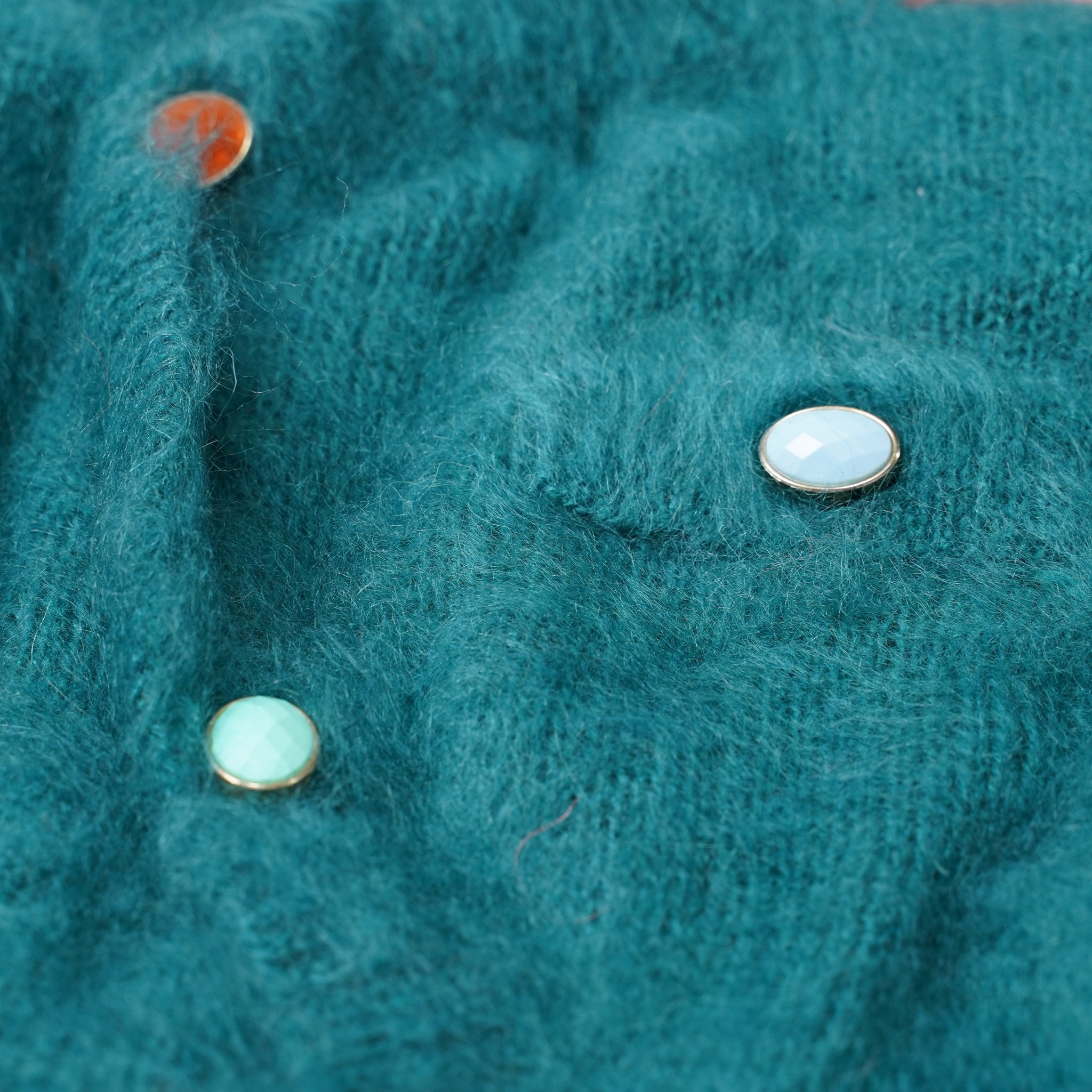 No:F12SW02 | Name:Sweater | Color:Green | Size:S【LALO CARDIGANS_ラロカーディガンズ】【archive】