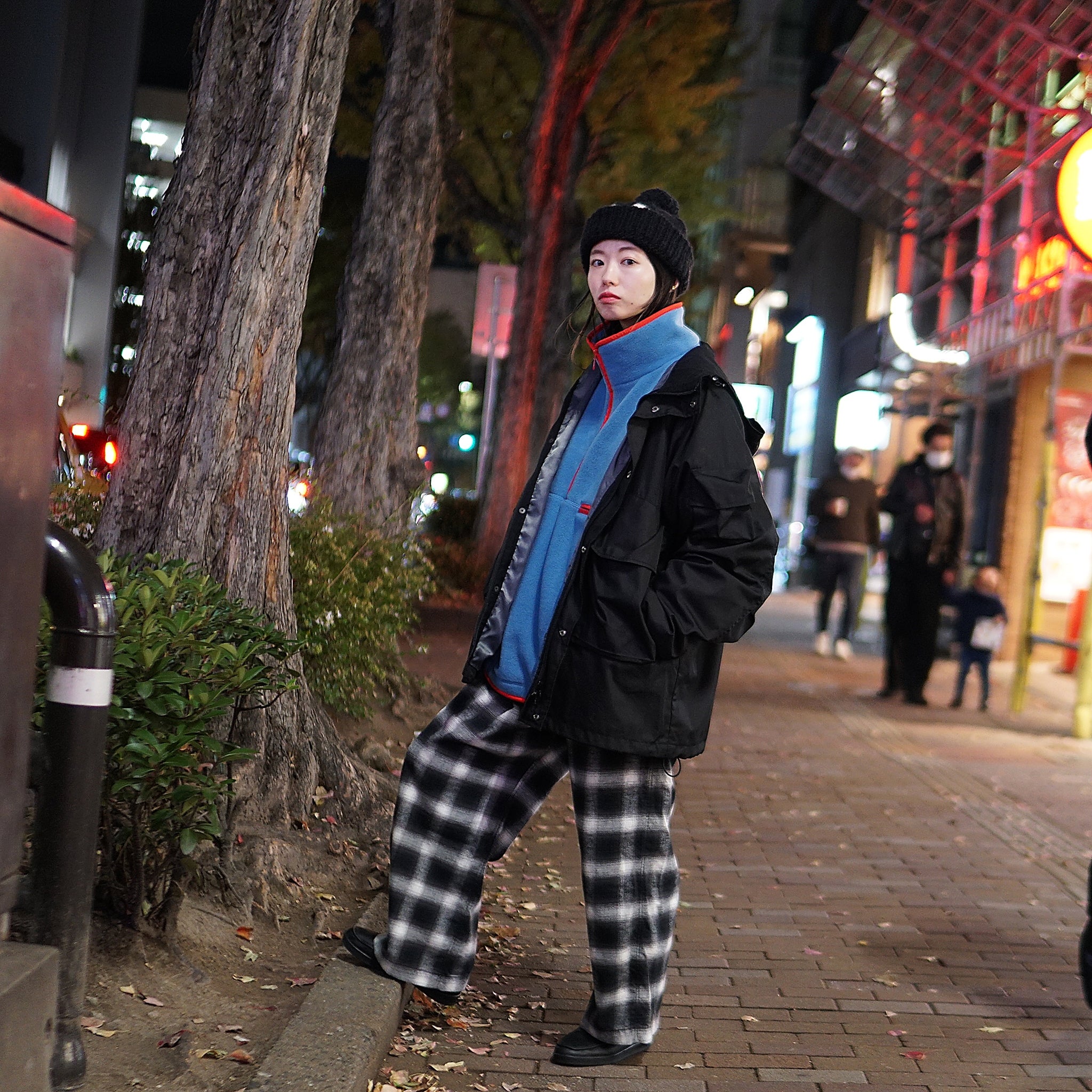 No:wp-special_A | Name:OMBRE CHECK PANTS 別注 | Color:White【CATTA_カッタ】
