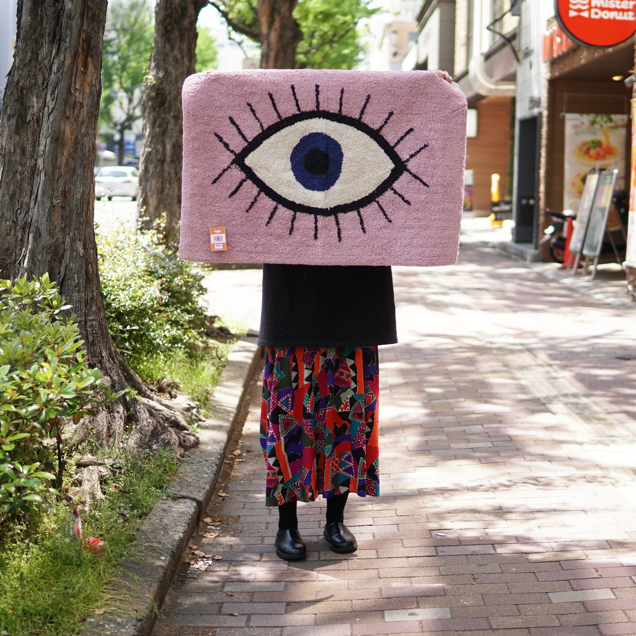 No:BR0118 | Name:Bathmat | Color:Eye【KITSCH KITCHEN_キッチュキッチン】
