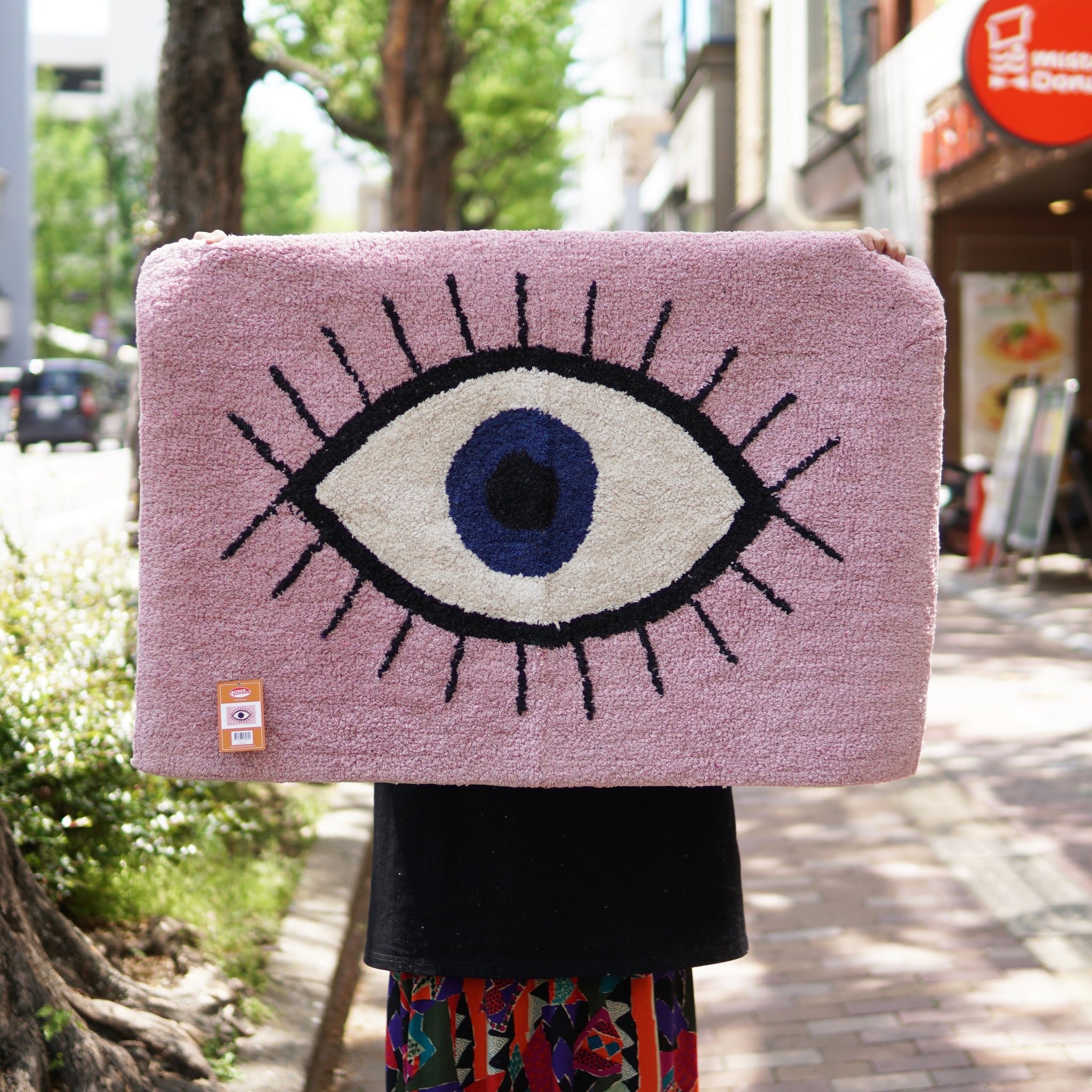 No:BR0118 | Name:Bathmat | Color:Eye【KITSCH KITCHEN_キッチュキッチン】