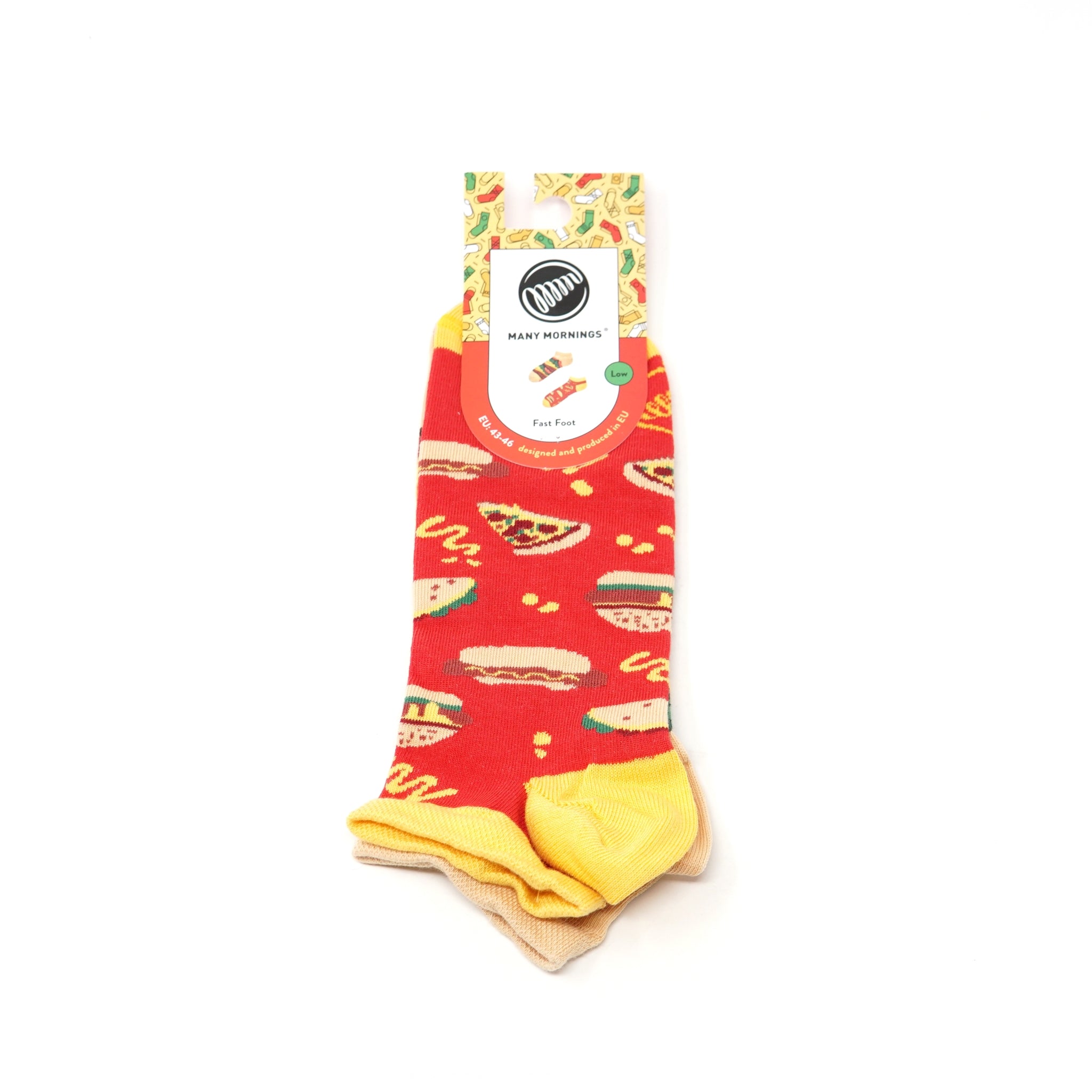 many mornings low socks /Fast Foot / 【MANY MORNINGS_メニ―モーニングス】【ネコポス選択可能】